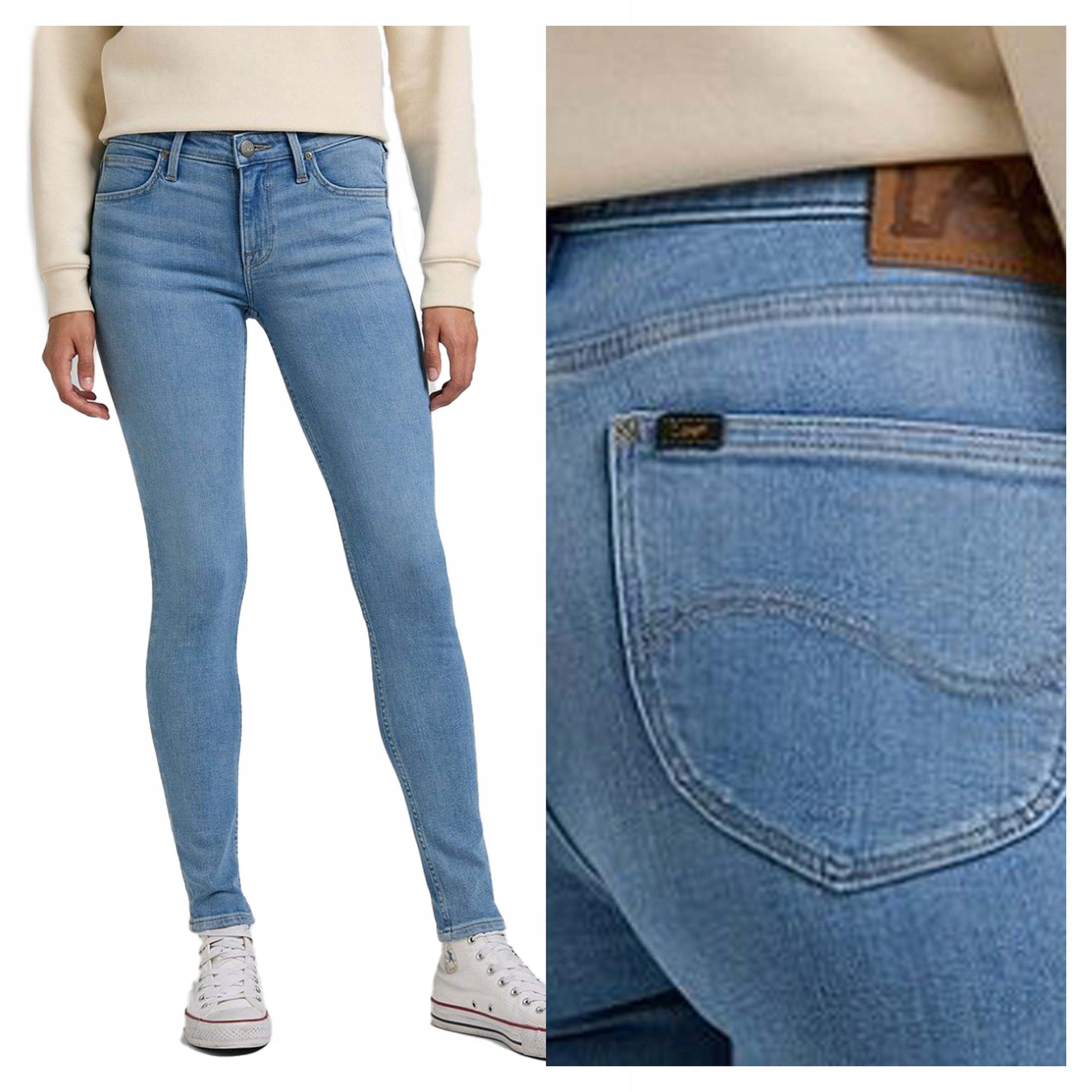 Lee Scarlett Dámské Džínové Kalhoty W28 L31