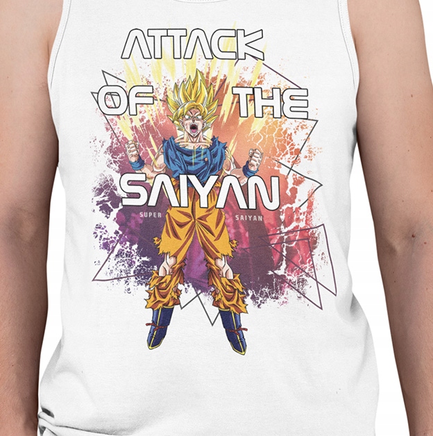 TANK TOP DRAGONBALL ATTACK OF THE SAIYAN Marka inna