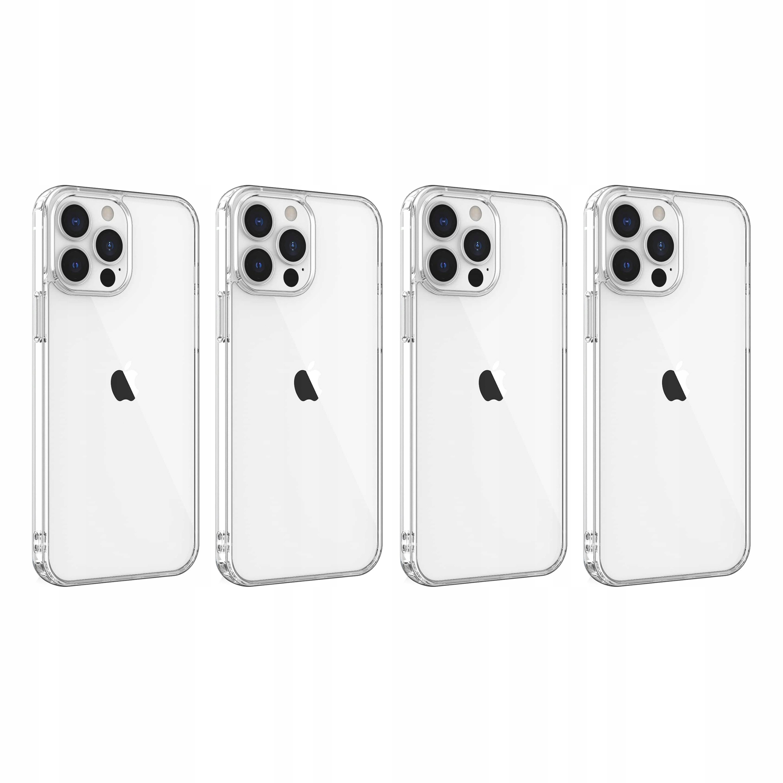 

4x Etui do iPhone 13 Pro Przezroczyste |mocne|