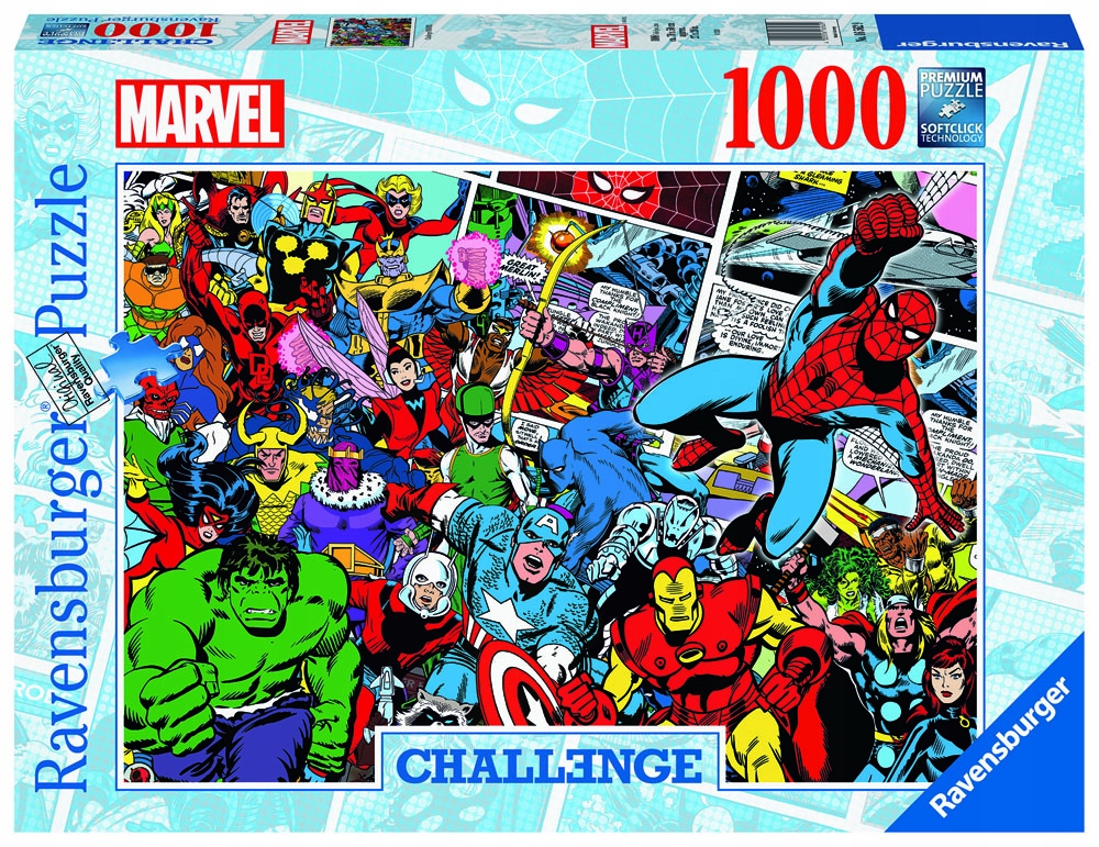 

Ravensburger Puzzle Challenge Marvel 1000 elem.