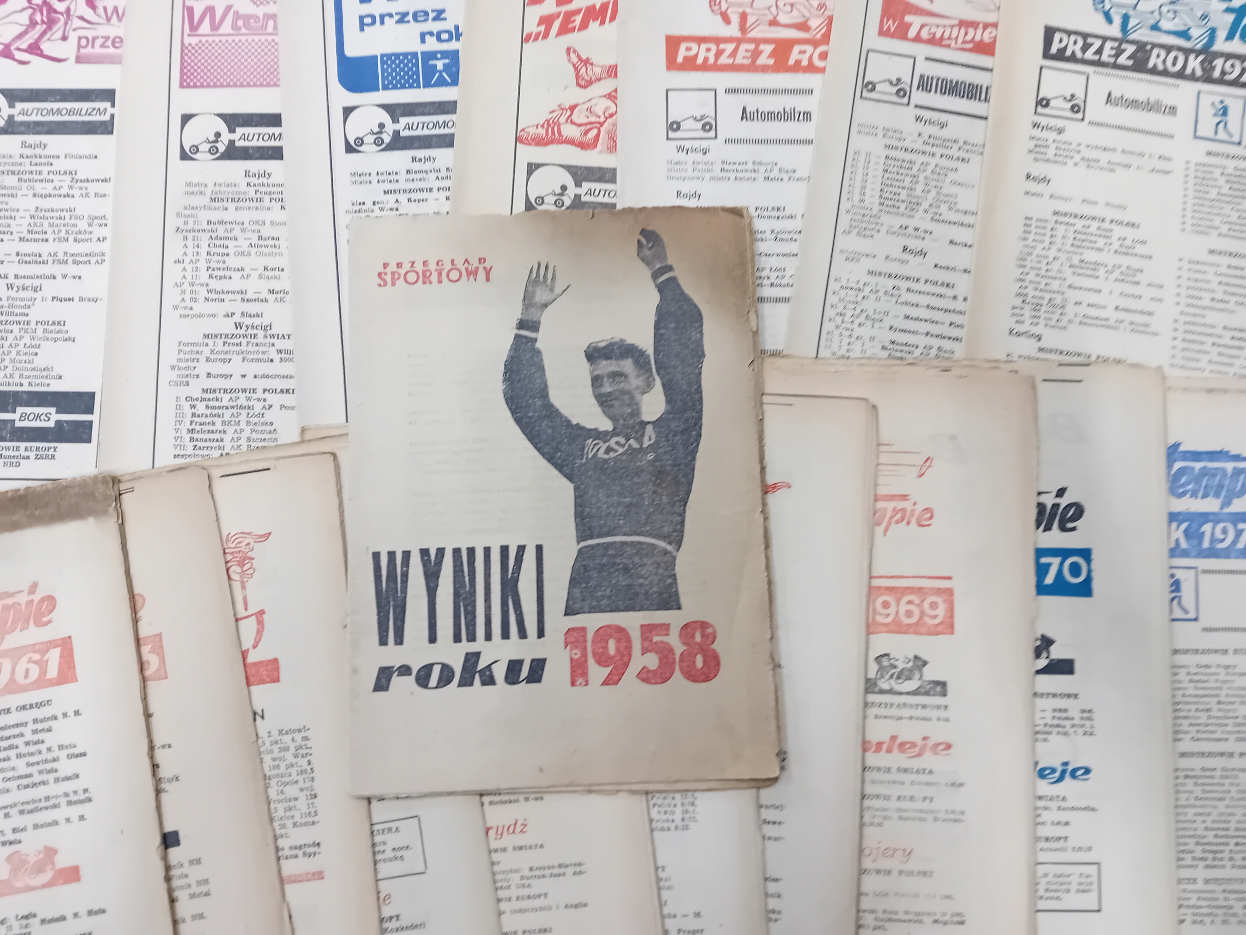 WYNIKI W TEMPIE 17 CZĘŚCI 1958 1987