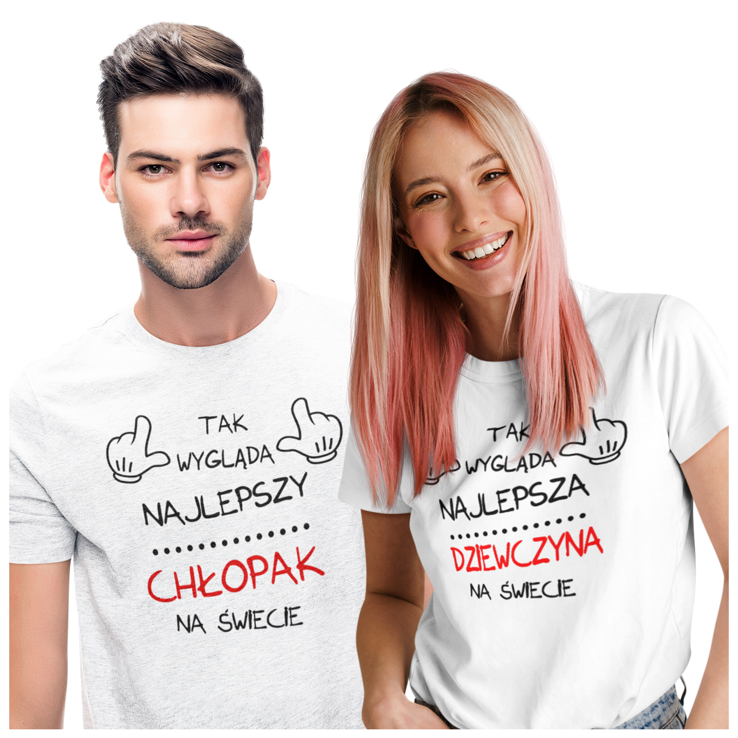 Trička Pro Páry Vypadají Jako Dárek K Valentýnu