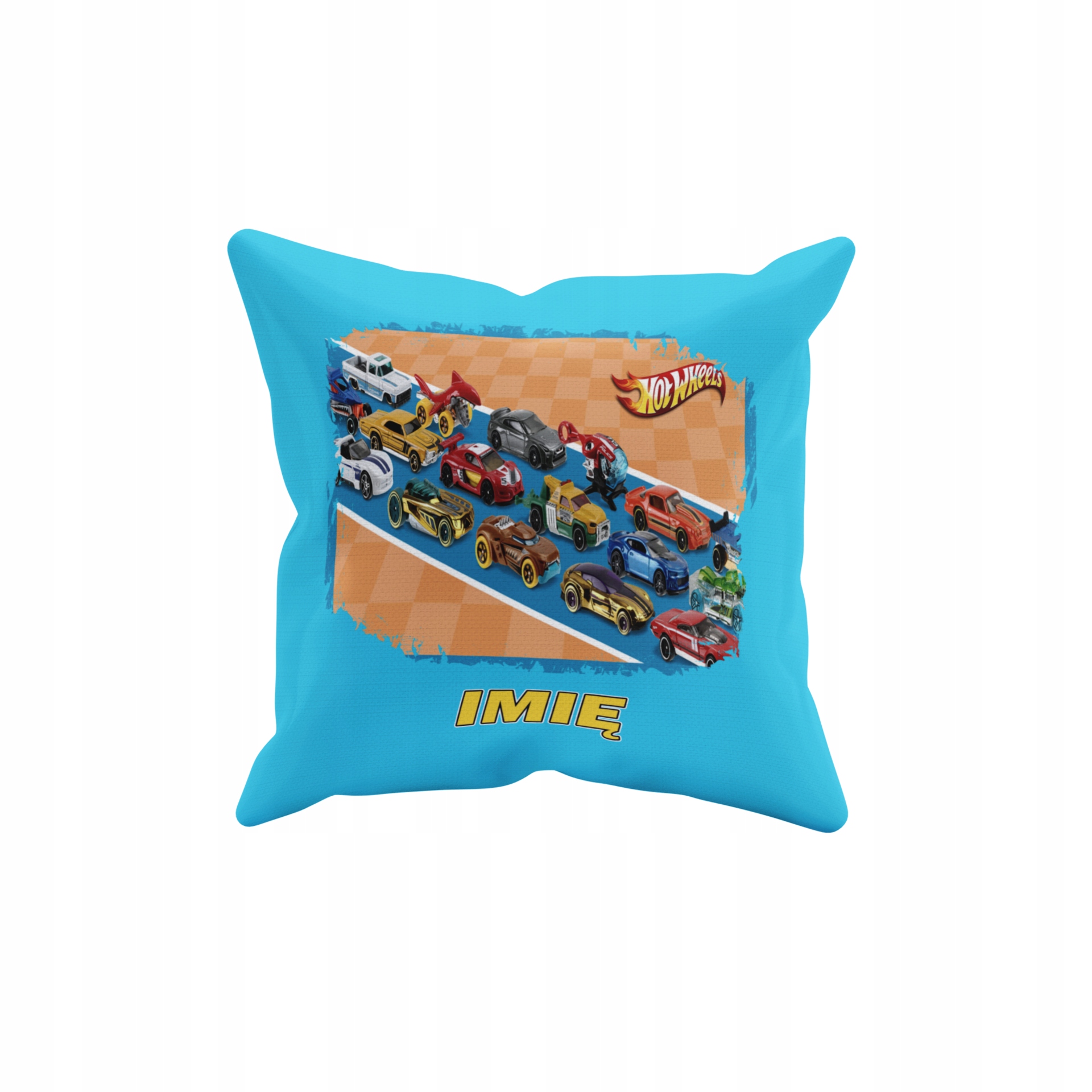 POSZEWKA NA PODUSZKĘ JAŚKA DO PRZEDSZKOLA SAMOCHODY ZABAWKI + IMIĘ GRATIS Waga produktu z opakowaniem jednostkowym 0.5 kg