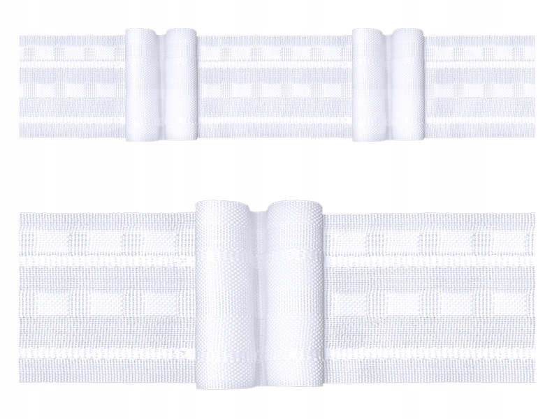 

Taśma Marszcząca 5CM Zakładka Bawełna Do Firan Mb