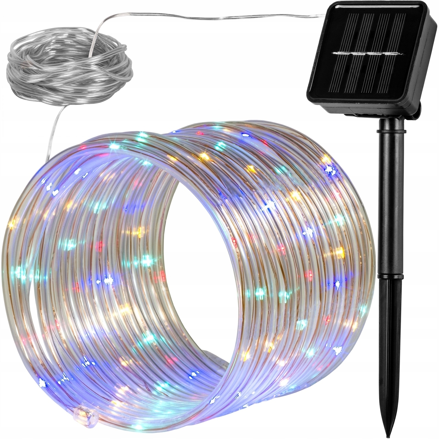 

Wąż Świetlny Solarny 100 Led Lampki Ozdobne