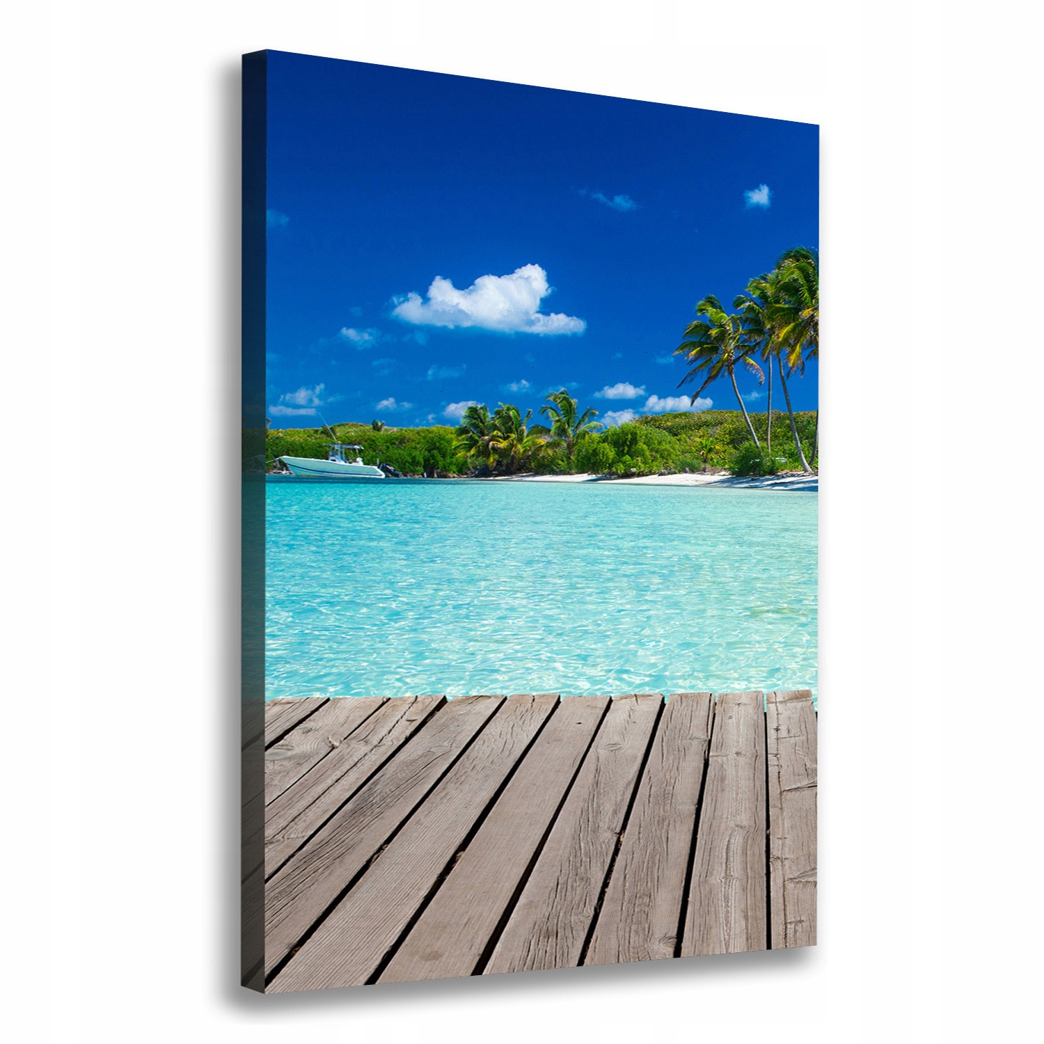 

Foto obraz na płótnie Tropikalna plaża 70x100 cm