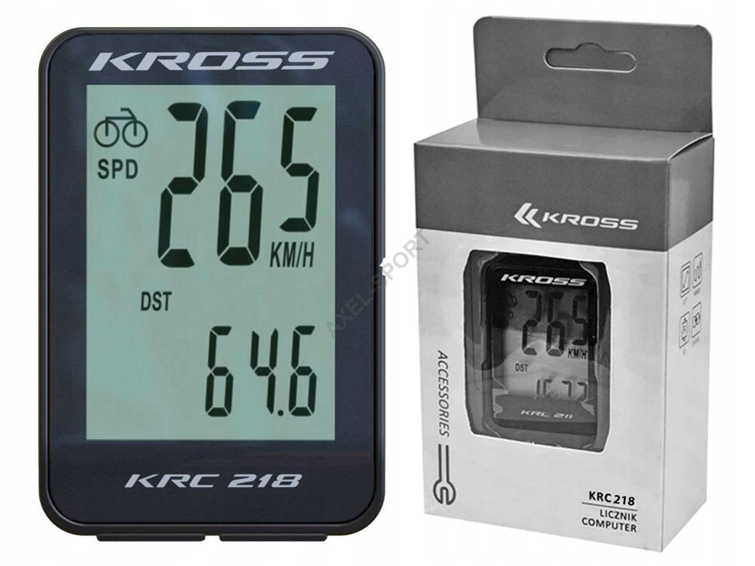 

Licznik Kross Krc 218 przewodowy 18 funkcji
