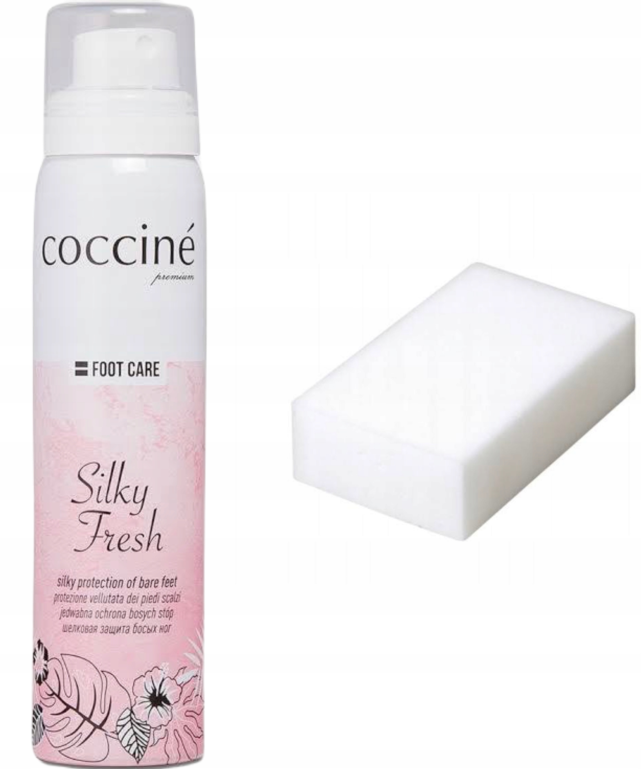 ZESTAW JEDWAB SILKY DO STÓP PIELĘGNACJA i OTARCIA
