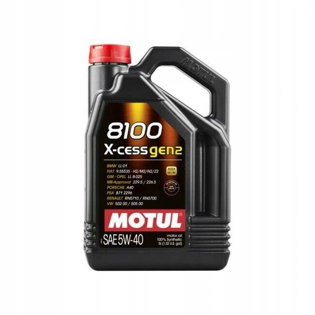 Motorový Olej Motul 8100 X-cess GEN2 5W-40 5L Motul MOT-109776
