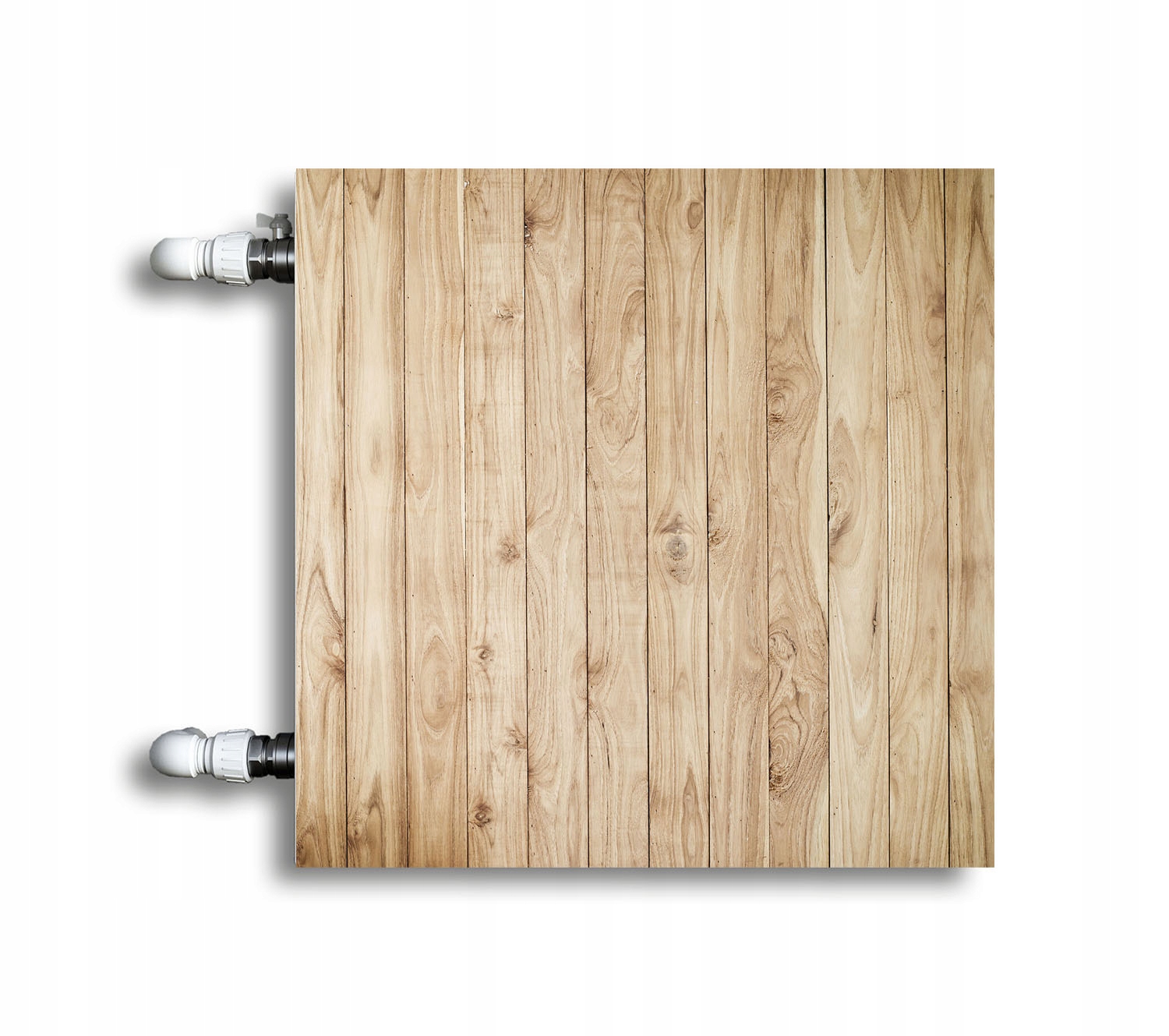 

Magnes ozdobny na kaloryfer 60x60 pionowe deski
