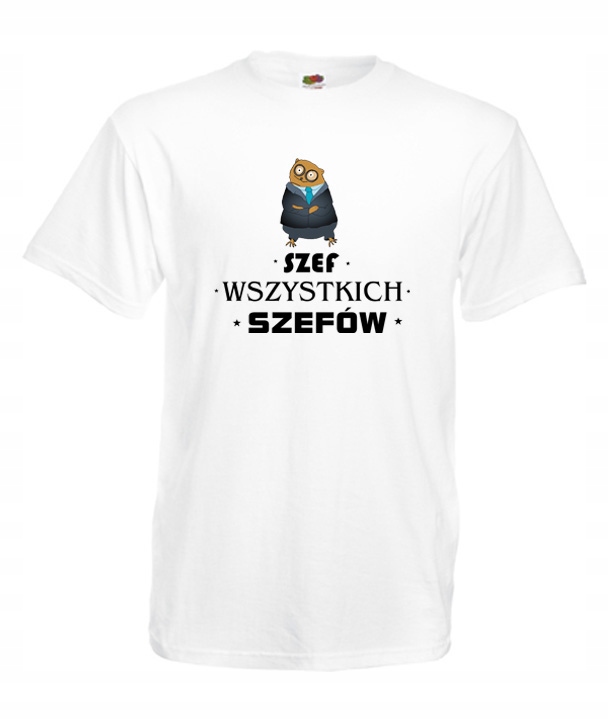 

L Koszulka Męska Szef Wszystkich Szefów Prezes