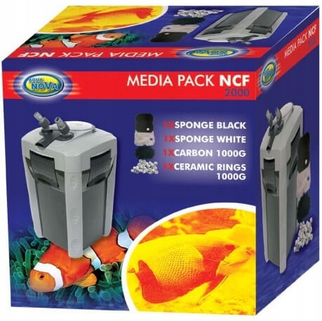 

Aqua Nova MPACK-2000 Zestaw wkładów do NCF-2000
