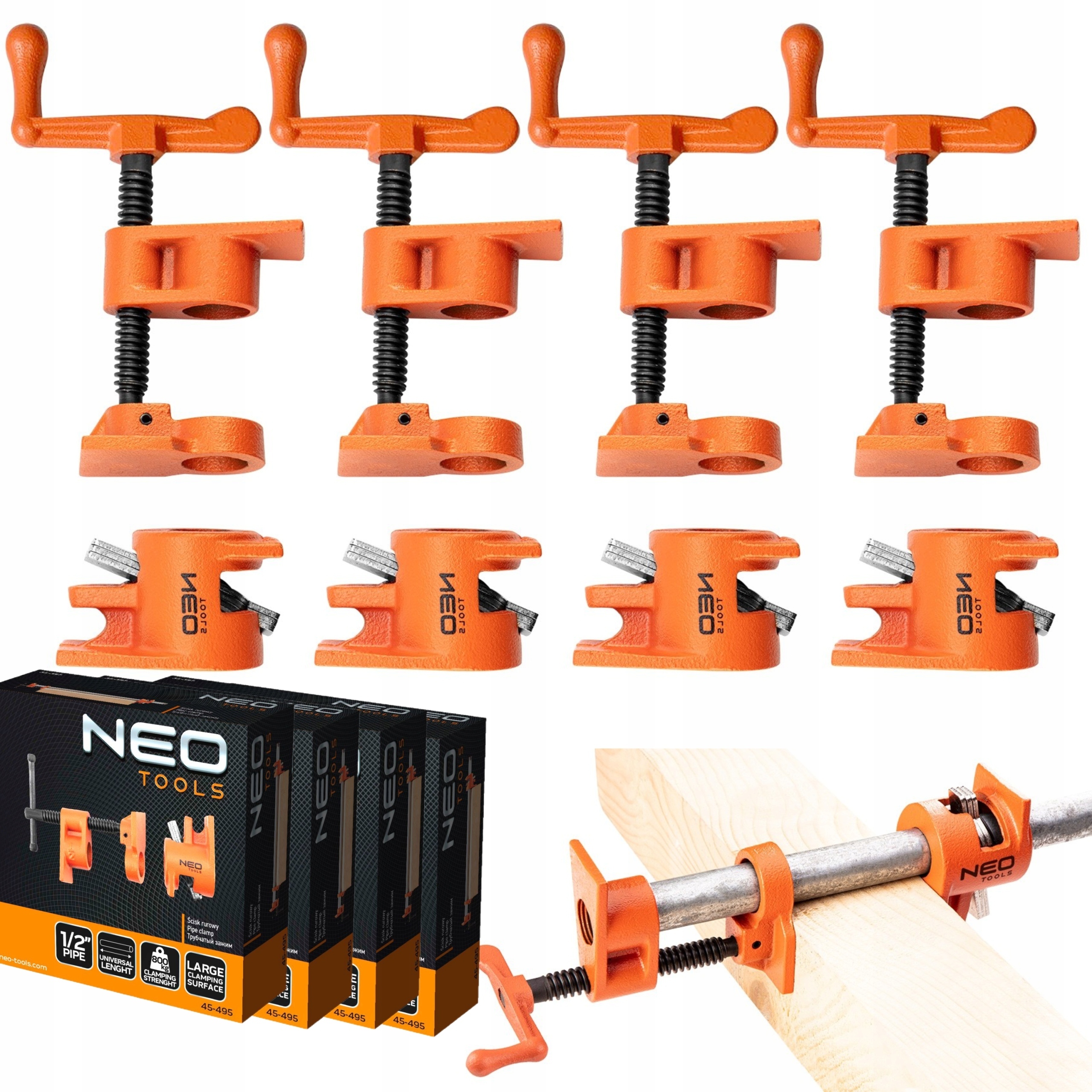 NEO 4-ШТ БЕСКОНЦЕВАЯ ТРУБА 1/2