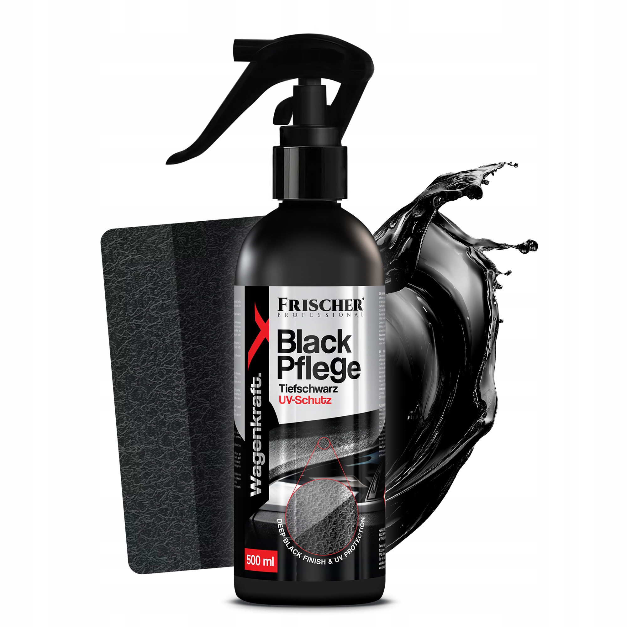 Dressing Do Plastików Kokpitu Renowacji Wnętrza Auta Pogłebia Kolor 250ML