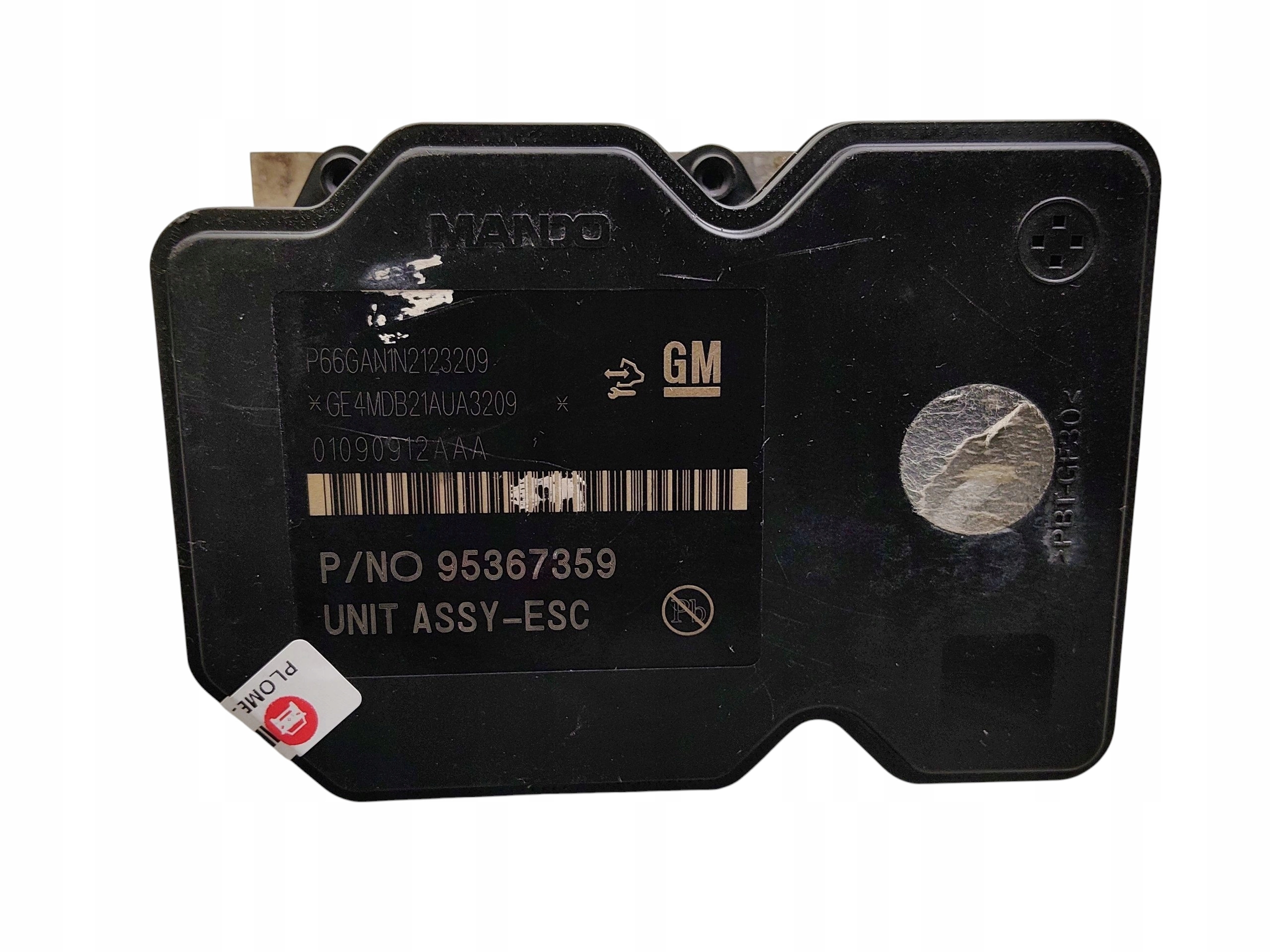 pump control unit ABS OPEL MOKKA A 95367359 688250455 01090912AAA