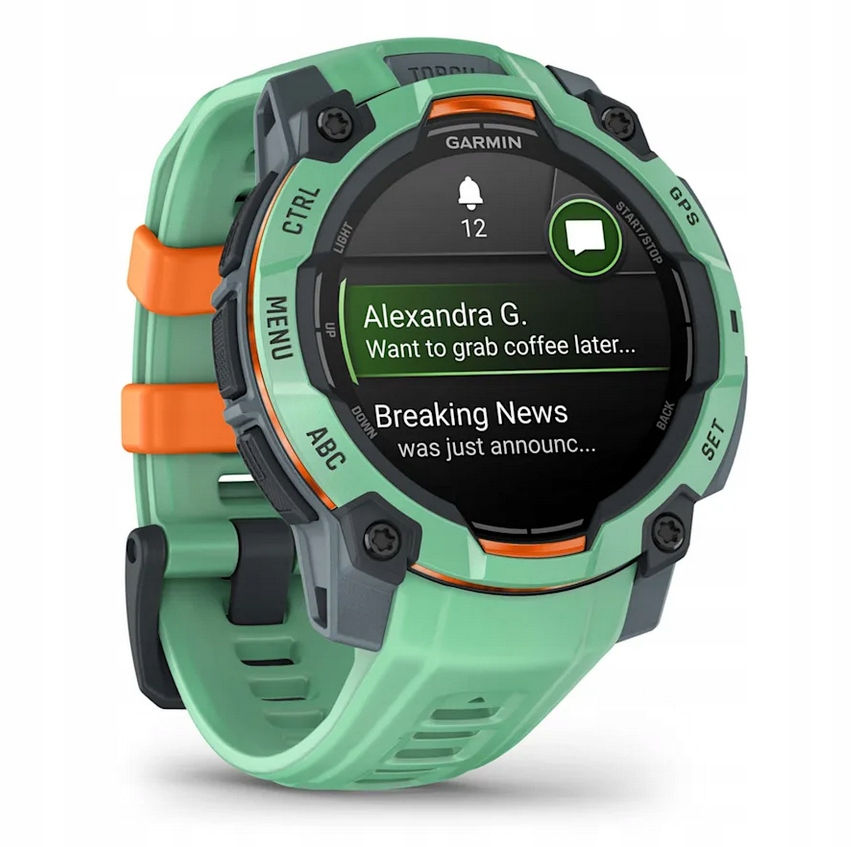 Zegarek smartwatch Garmin Instinct 3 Amoled Rugged Gps 45mm Neotropic