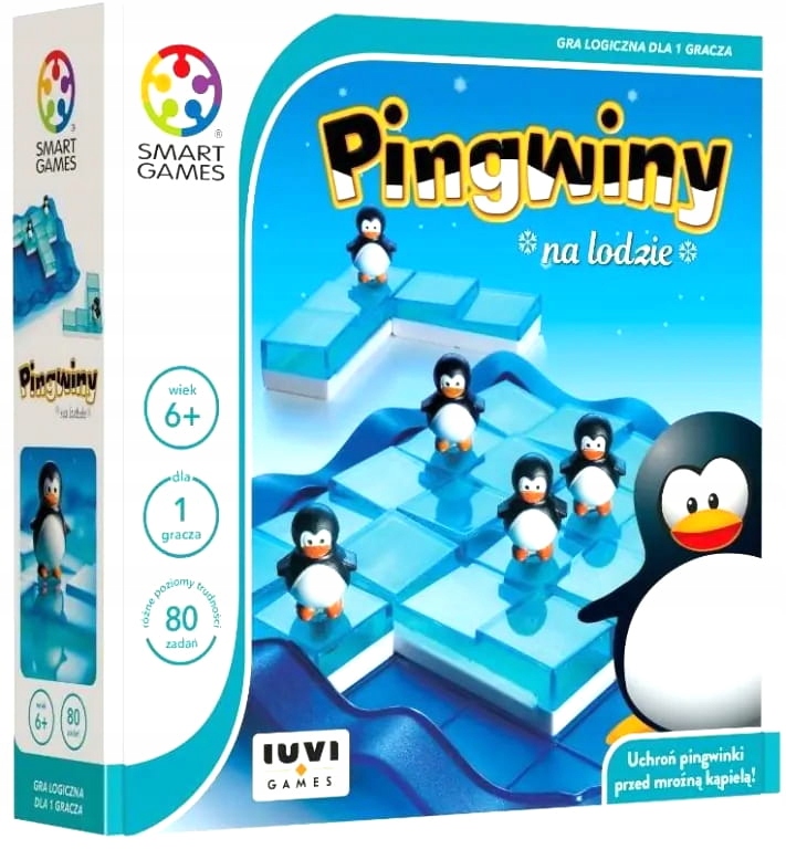 Smart Games Gra Logiczna Pingwiny Na Lodzie 970997