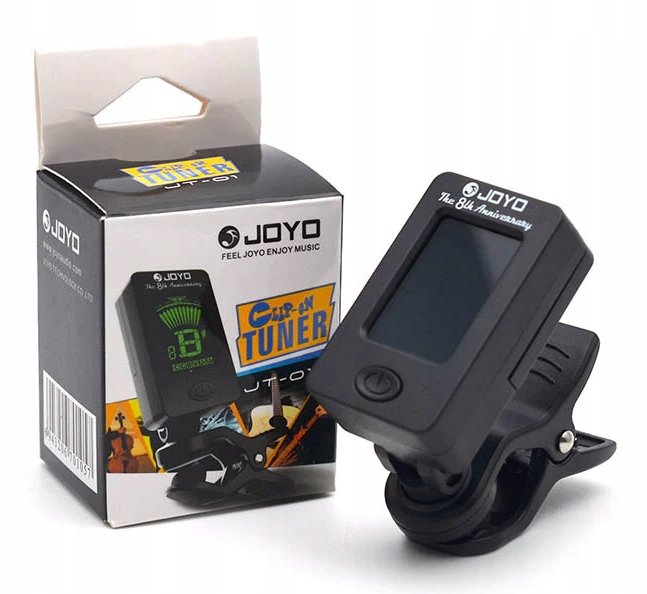 

Joyo Jt 01 tuner gitarowy z klipsem Uniwersalny