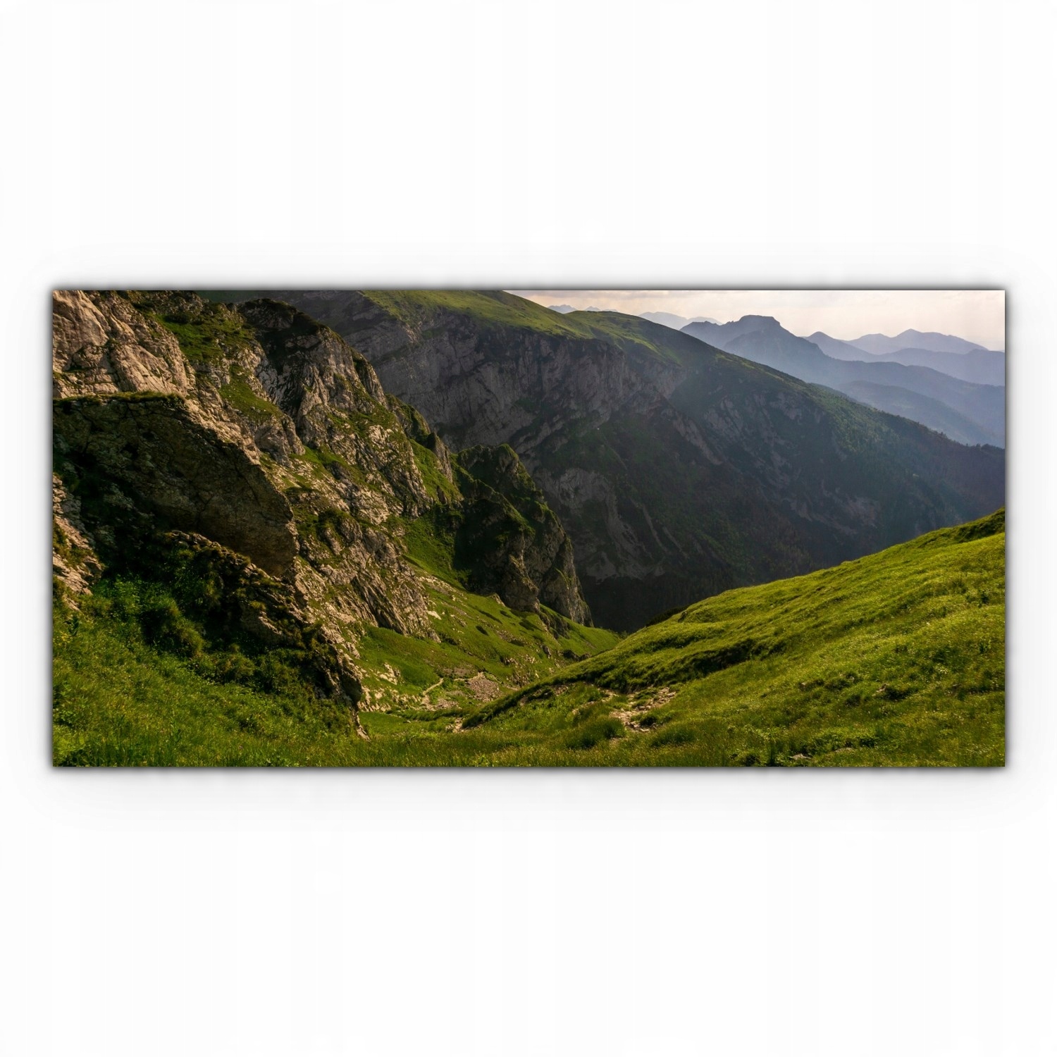 

Obraz canvas na ścianę 120x60 Góry Szlak Wzgórza