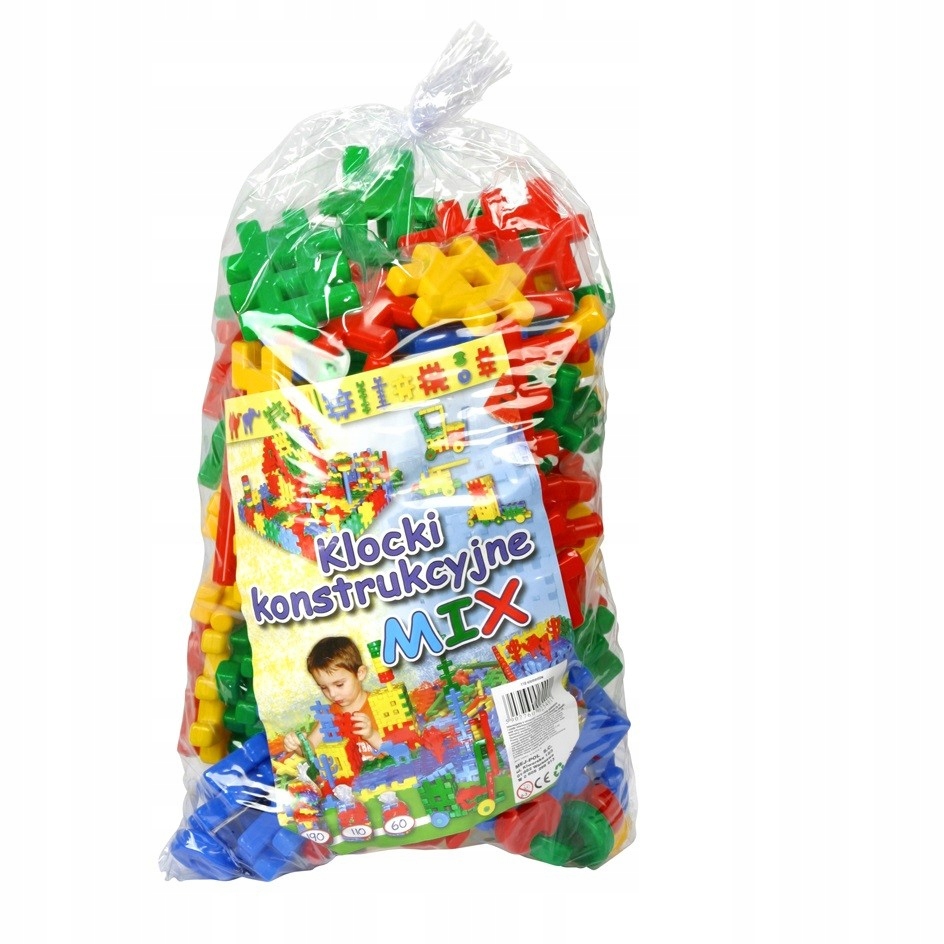 

Klocki konstrukcyjne dmuchane worek 110el mix 5401