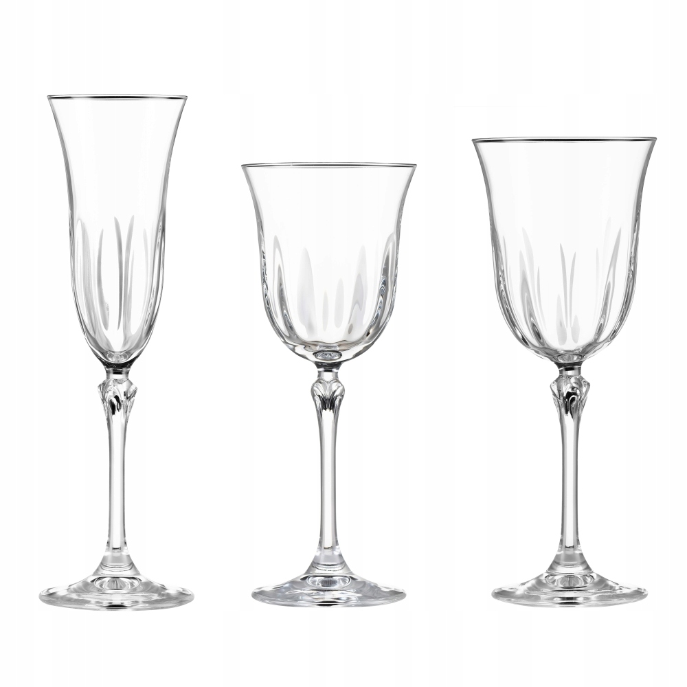 Villa Italia Sada pohárov pre 6 osôb 18 ks Ludovica