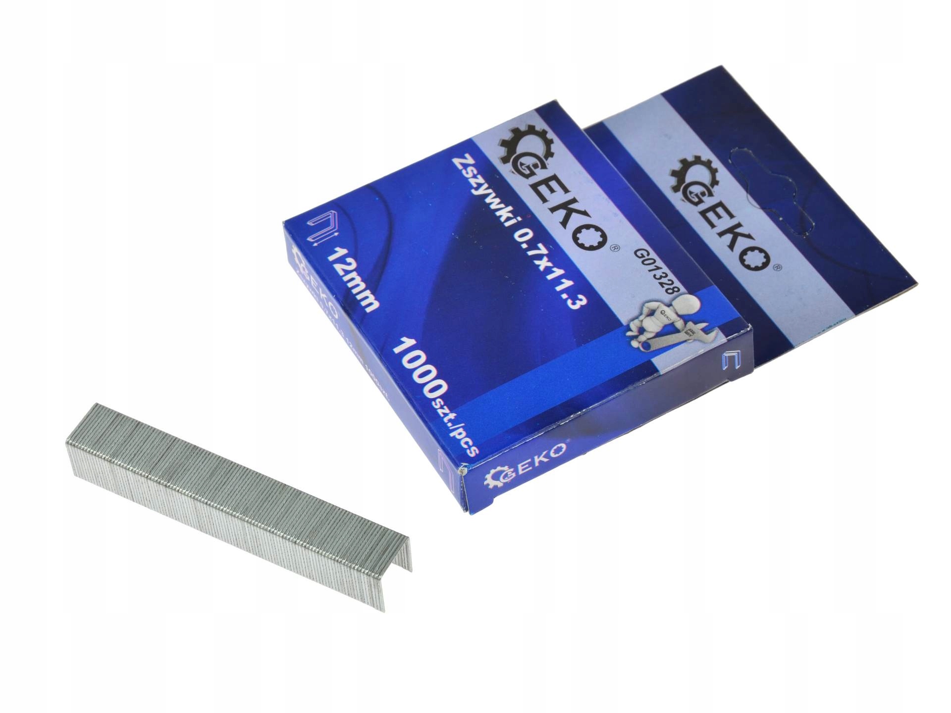Zszywki  0.7x11.3 12mm   1000szt.   G01328 — 2