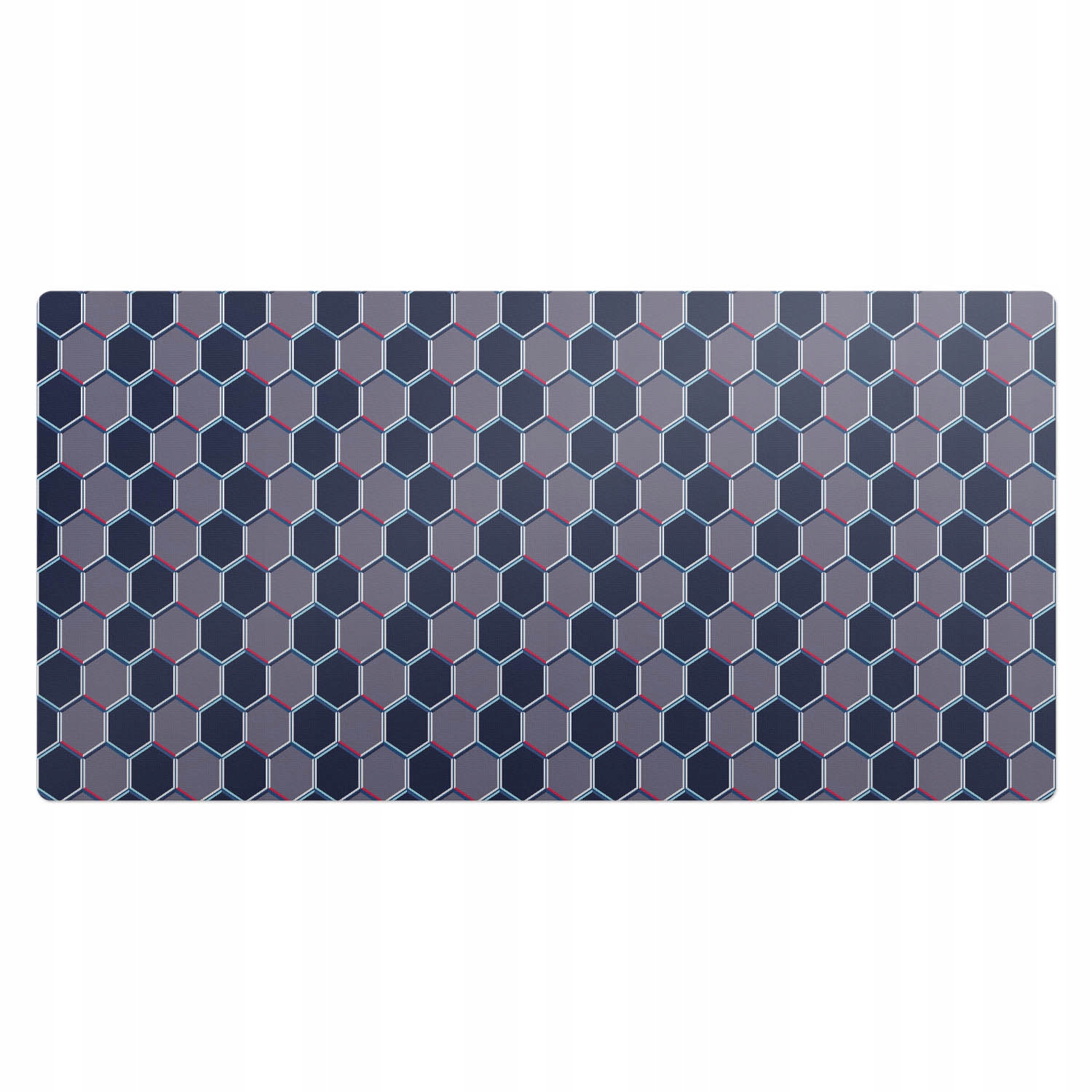 Moderní ochranná podložka pod klávesnici Hexagonální geometrie 100x50 cm