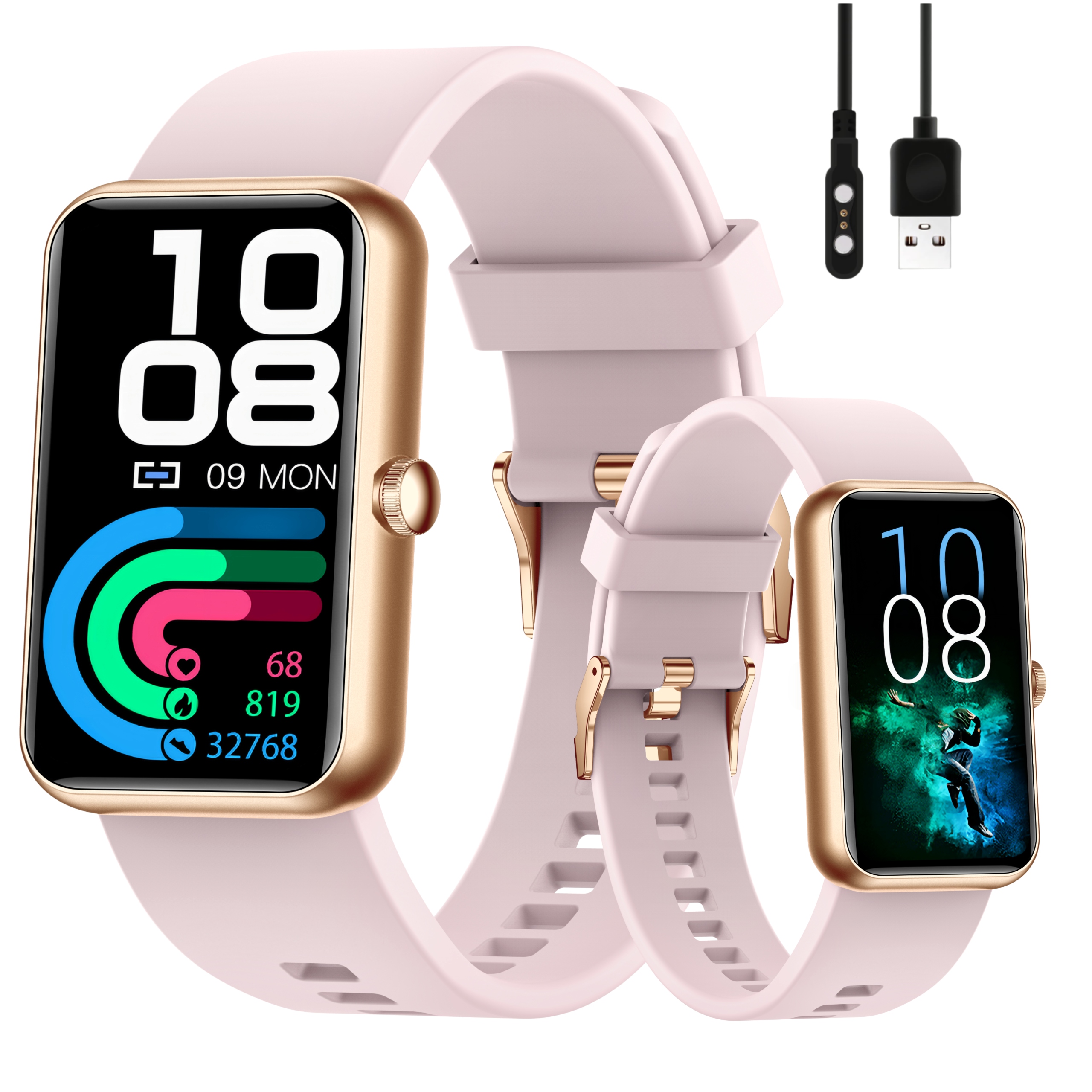 

Zegarek smartwatch smartband puls kalorie Pl Menu