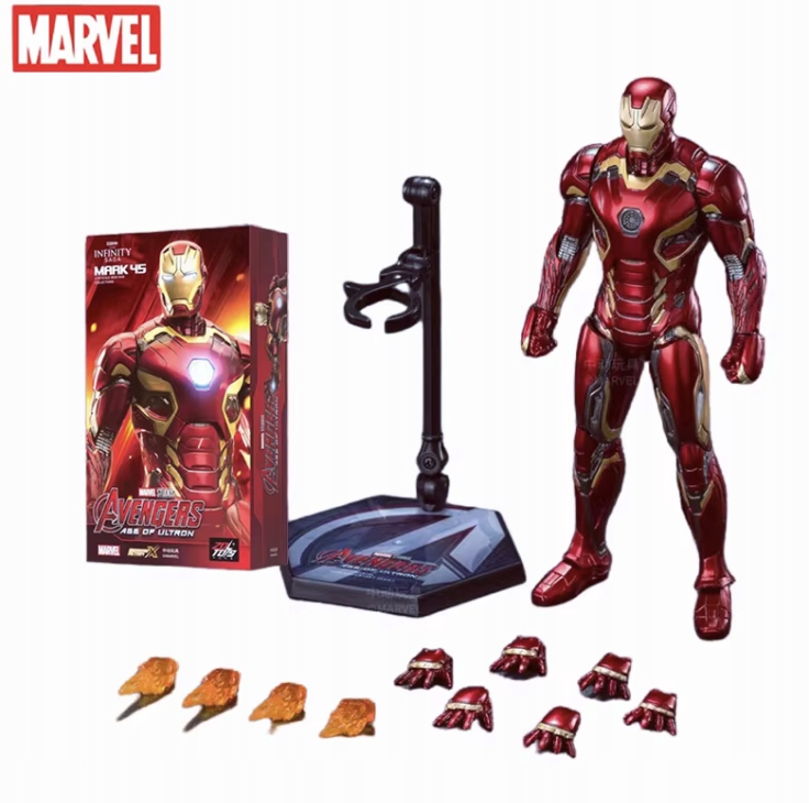Pohyblivá figurka Iron Man Mk45 18 cm Marvel Zd Toys Originál