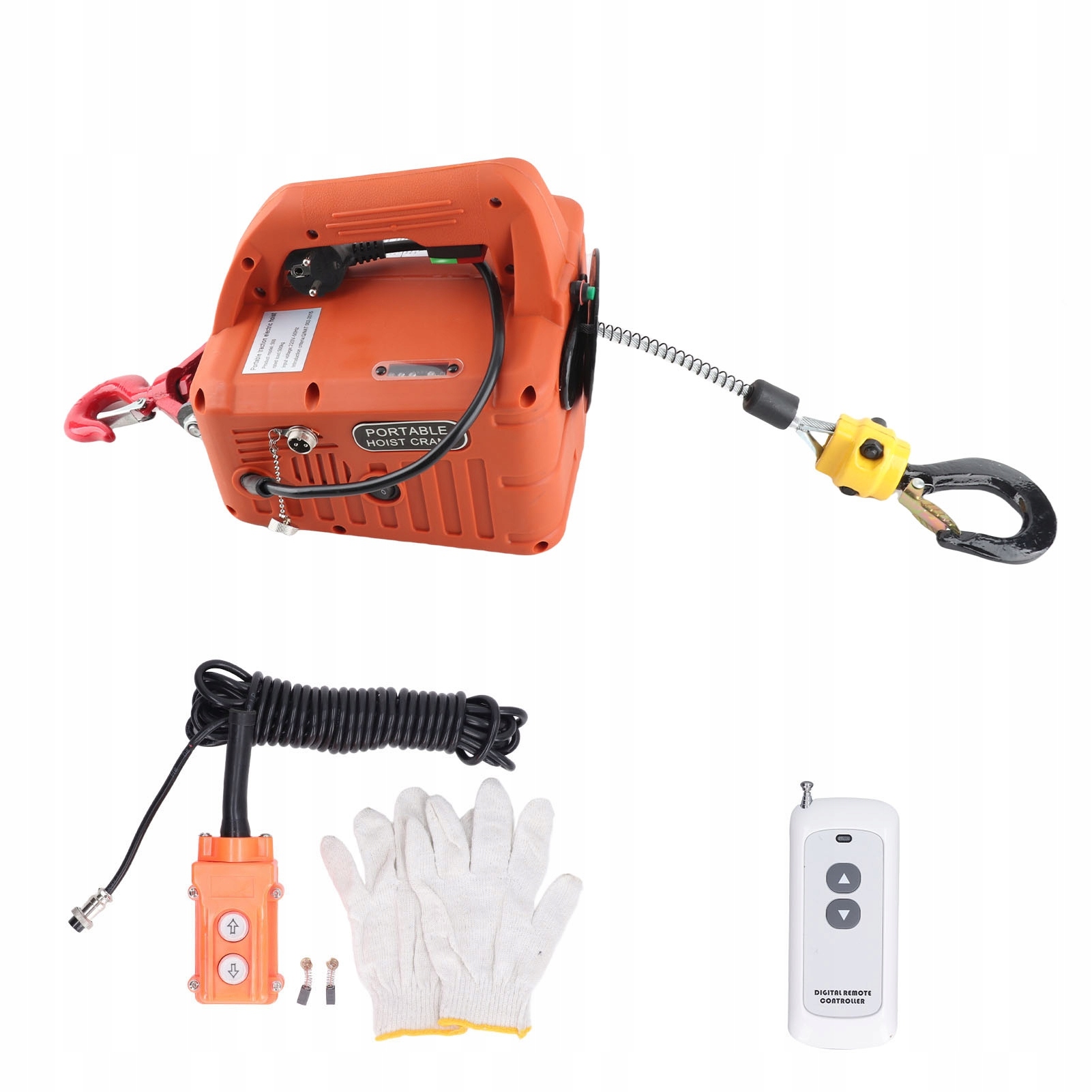 Elektrický kladkostroj Přenosný elektrický jeřáb s navijákem z Le