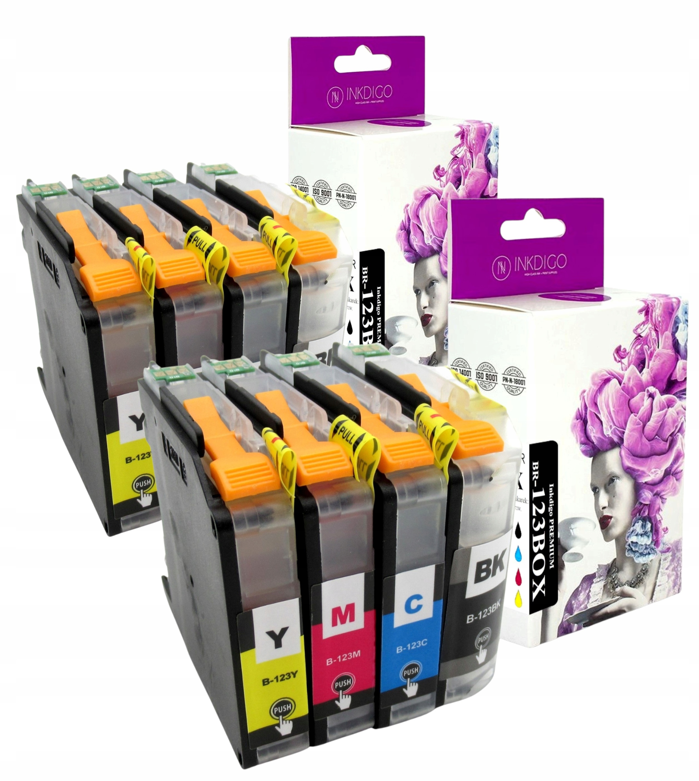 

8x Tusz do Brother MFC-J4310DW J4510DW J4610DW