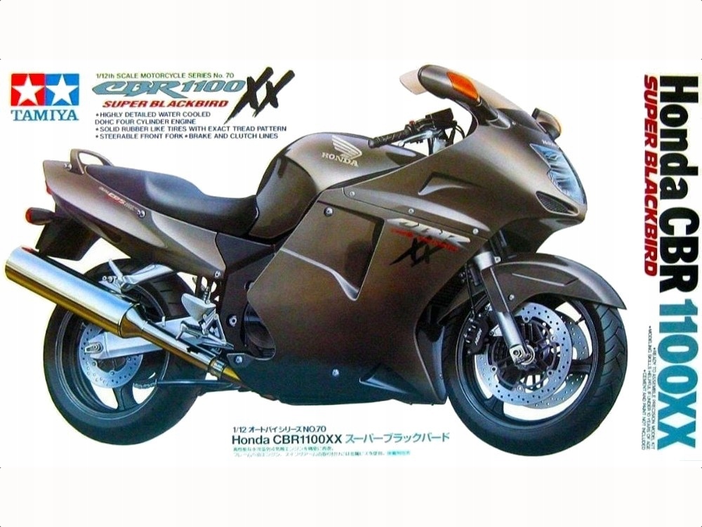 1/12 Honda Cbr 1100XX Blackbird Tamiya 14070