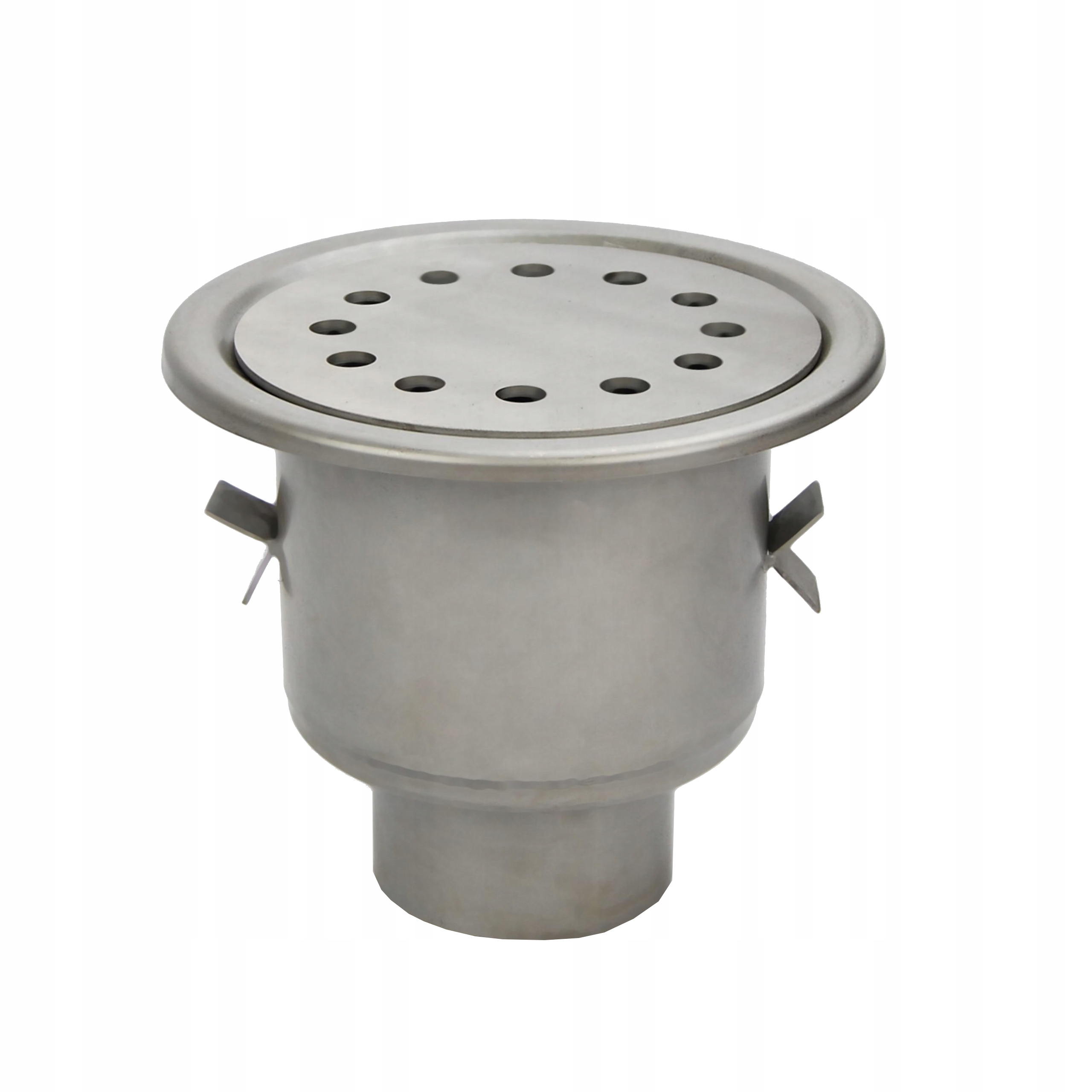 Nerezová odtoková mriežka okrúhla, odtoková spodná podlahová drážka