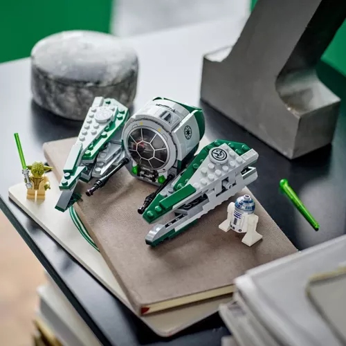 LEGO STAR WARS JEDI STARFIGHTER YODY R2-D2 VADÁSZGÉP ÉPÍTŐKOCKA 75360 Nem kisfiúk kislányok