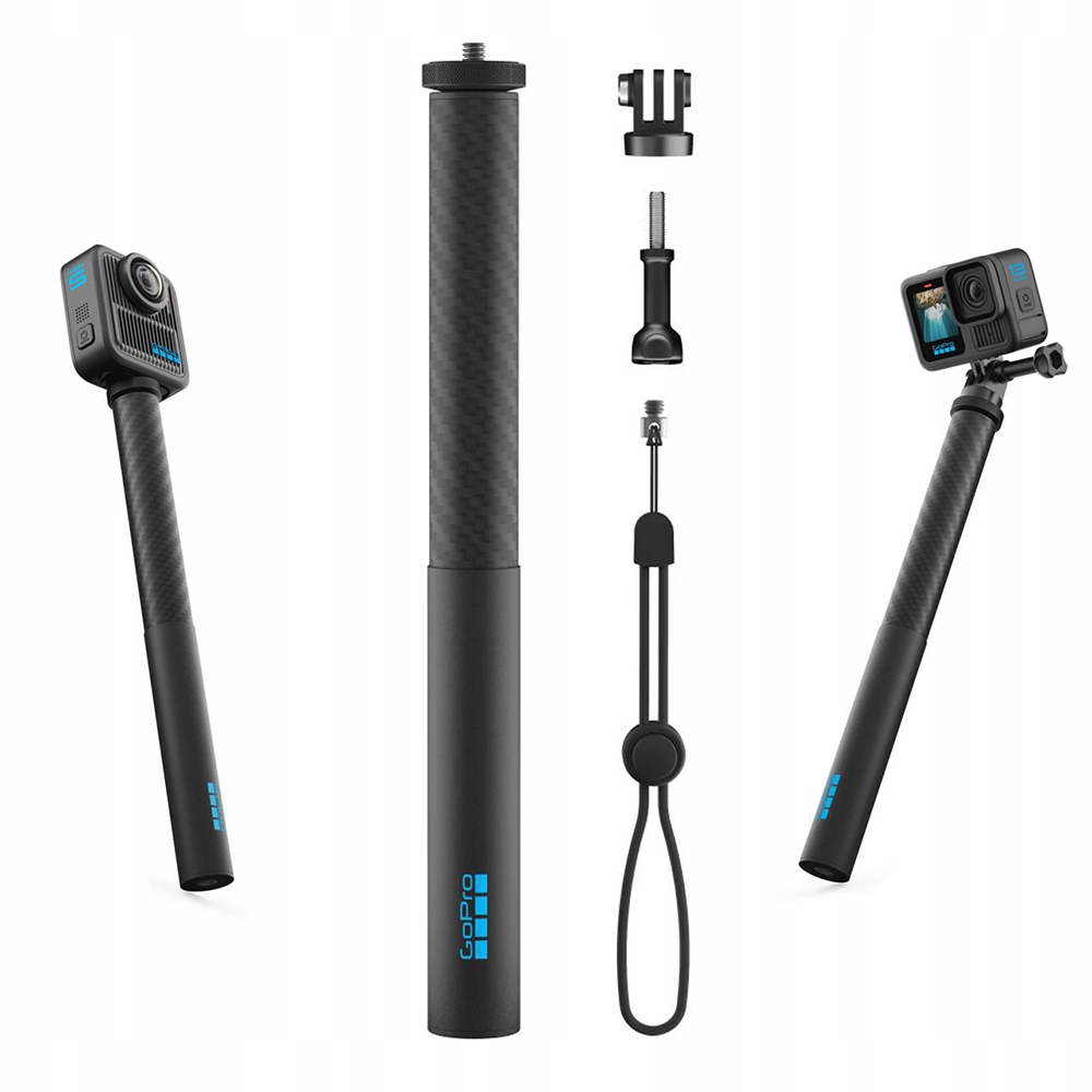 Karbonový teleskopický výložník 1 m pro sportovní kamery GoPro 115 g