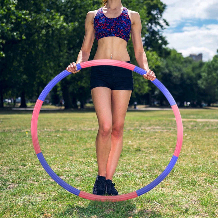 HULA HOP KOŁO ODCHUDZAJĄCE SKŁADANE MASAŻ PIANKA Model SD