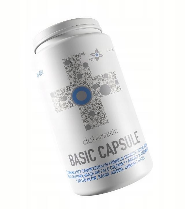 Zeolit medyczny Panaceo Detoxamin Basic Capsule 200 kapsułek