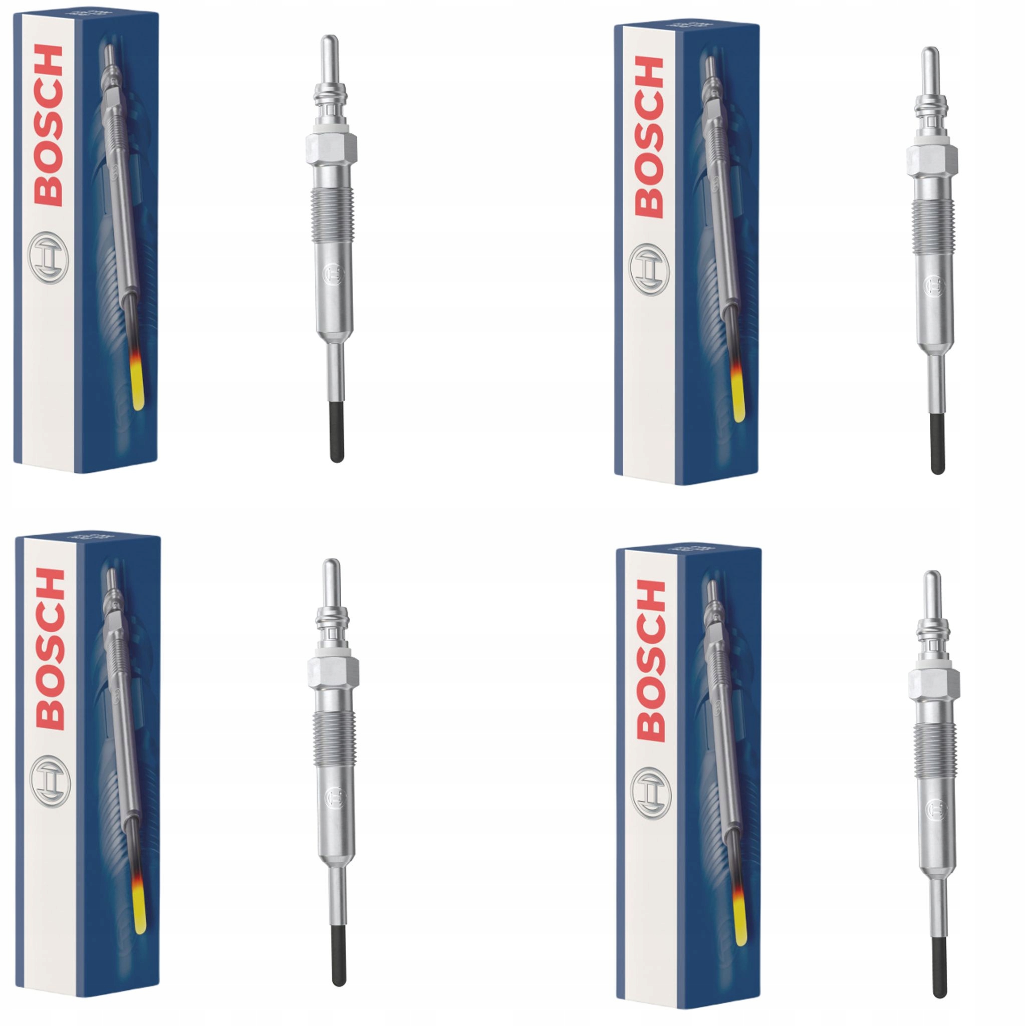 BOSCH ŚWIECE ŻAROWE A3 A4 B7 IBIZA 6J LEON FABIA II OCTAVIA II PASSAT B6