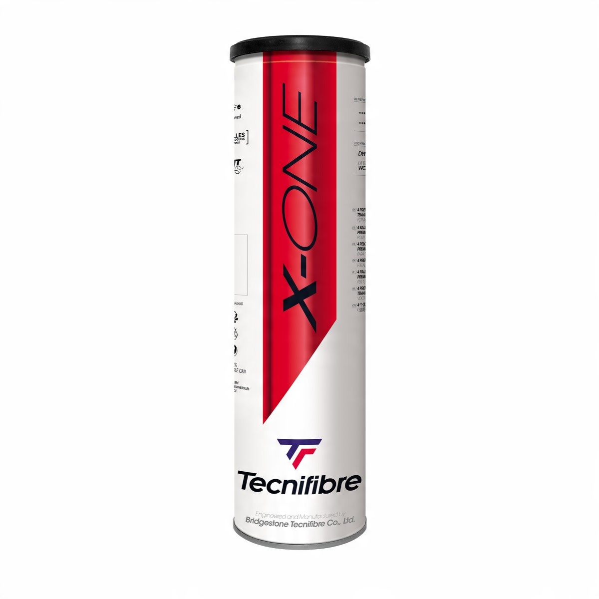 

Piłki do tenisa ziemnego Tecnifibre X-One 4B