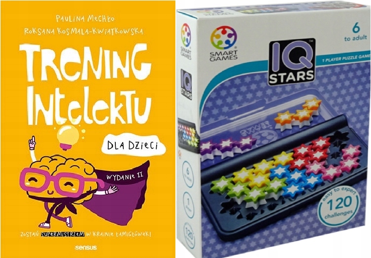 Trening intelektu dla dzieci Gra logiczna Smart Games Iq Stars