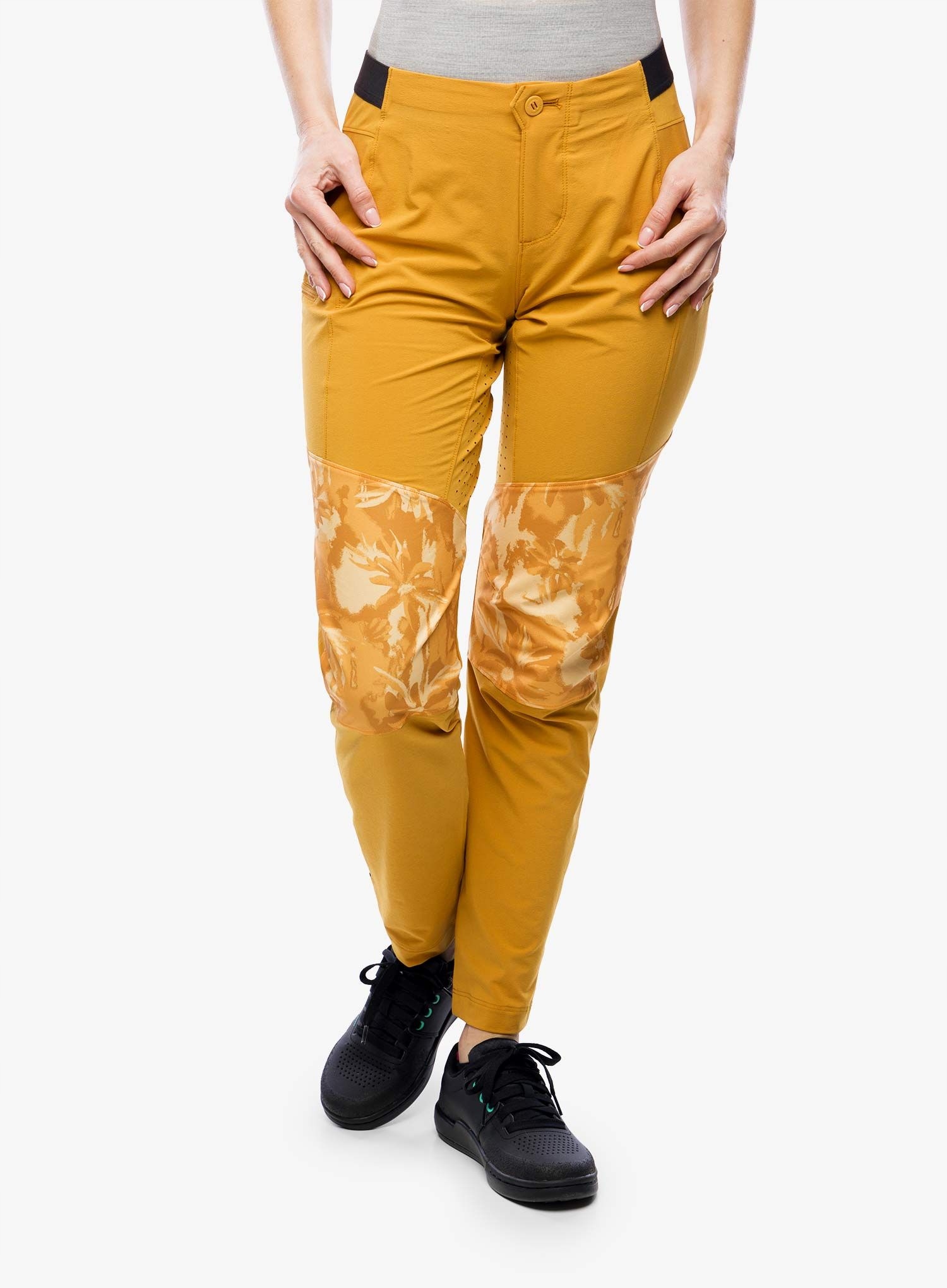 Spodnie rowerowe damskie Patagonia Dirt Craft Pants golden 6 (s)