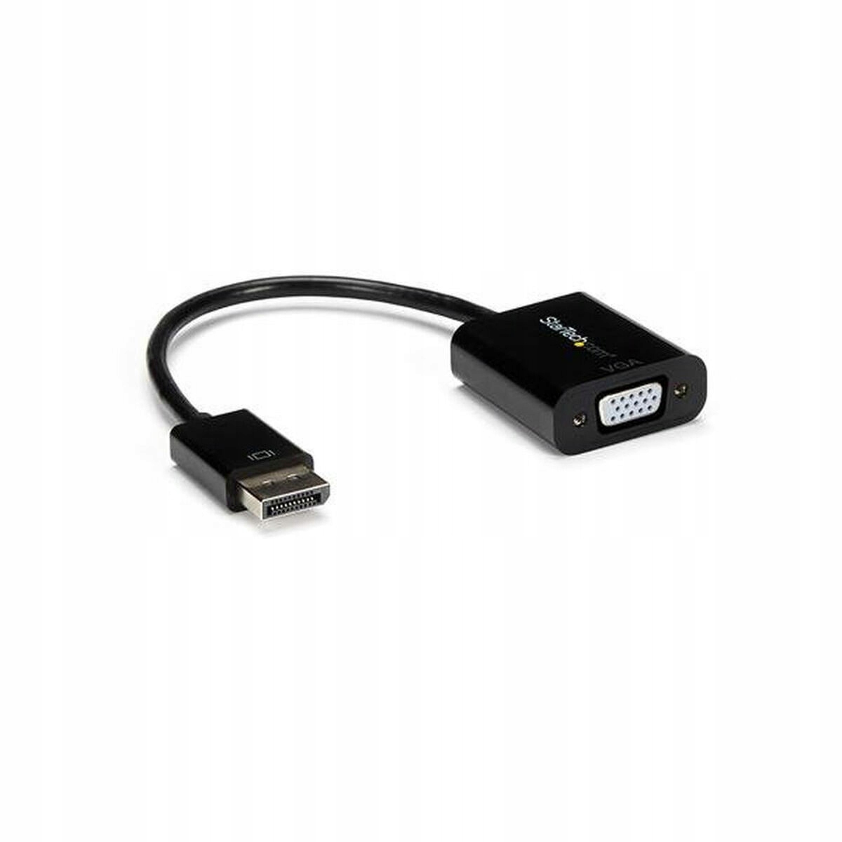 StarTech.com DP2VGA3X5 adapter kablowy 0,1 m DisplayPort VGA (D-Sub) Czarny