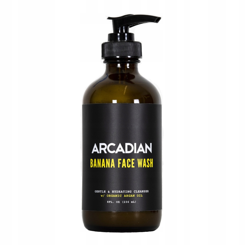 Arcadian Banana Face Wash – Čisticí přípravek na obličej, 236 ml