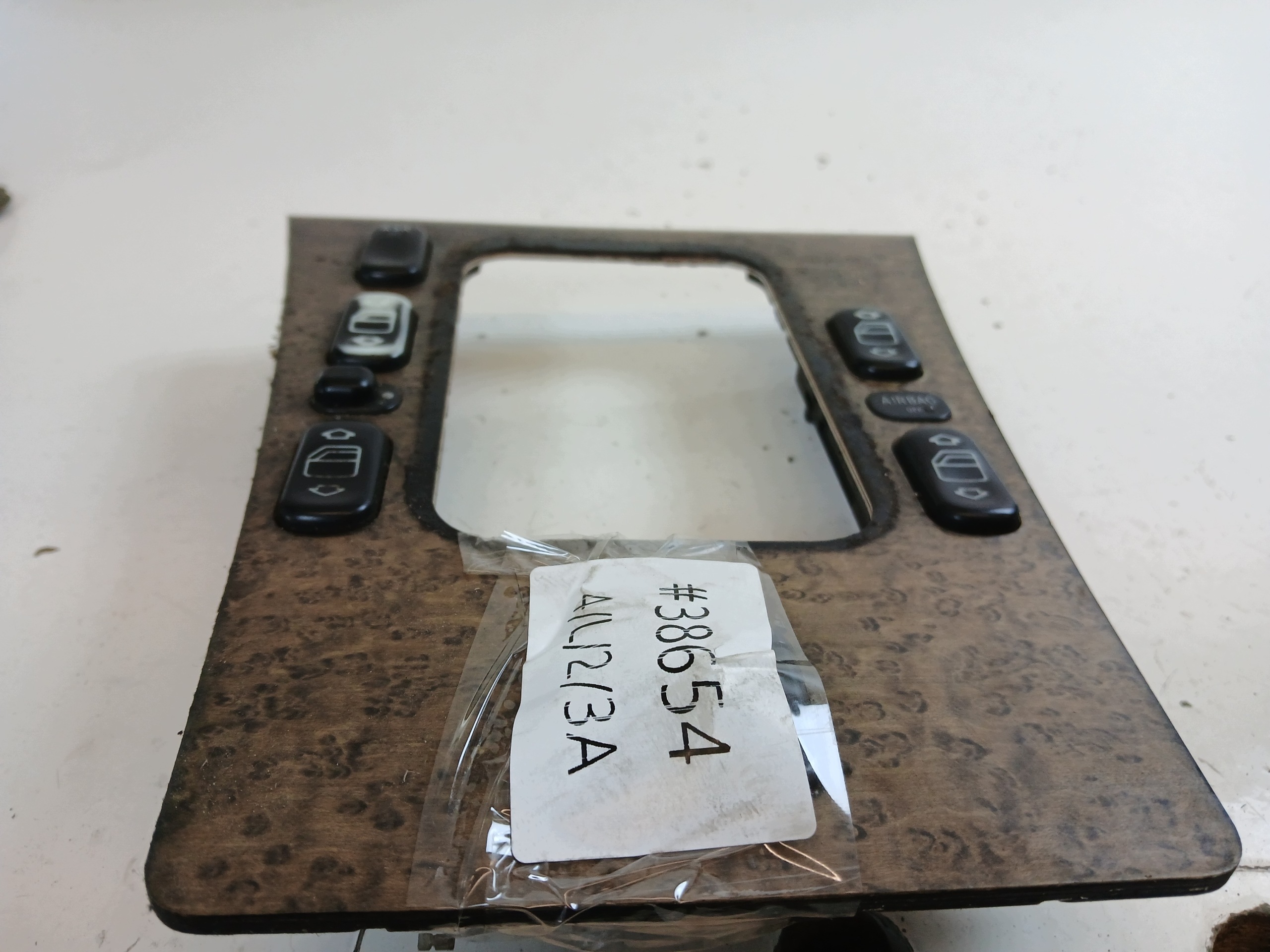 MERCEDES W210 châssis du levier de vitesse boîte de vitesses PANEL vitre