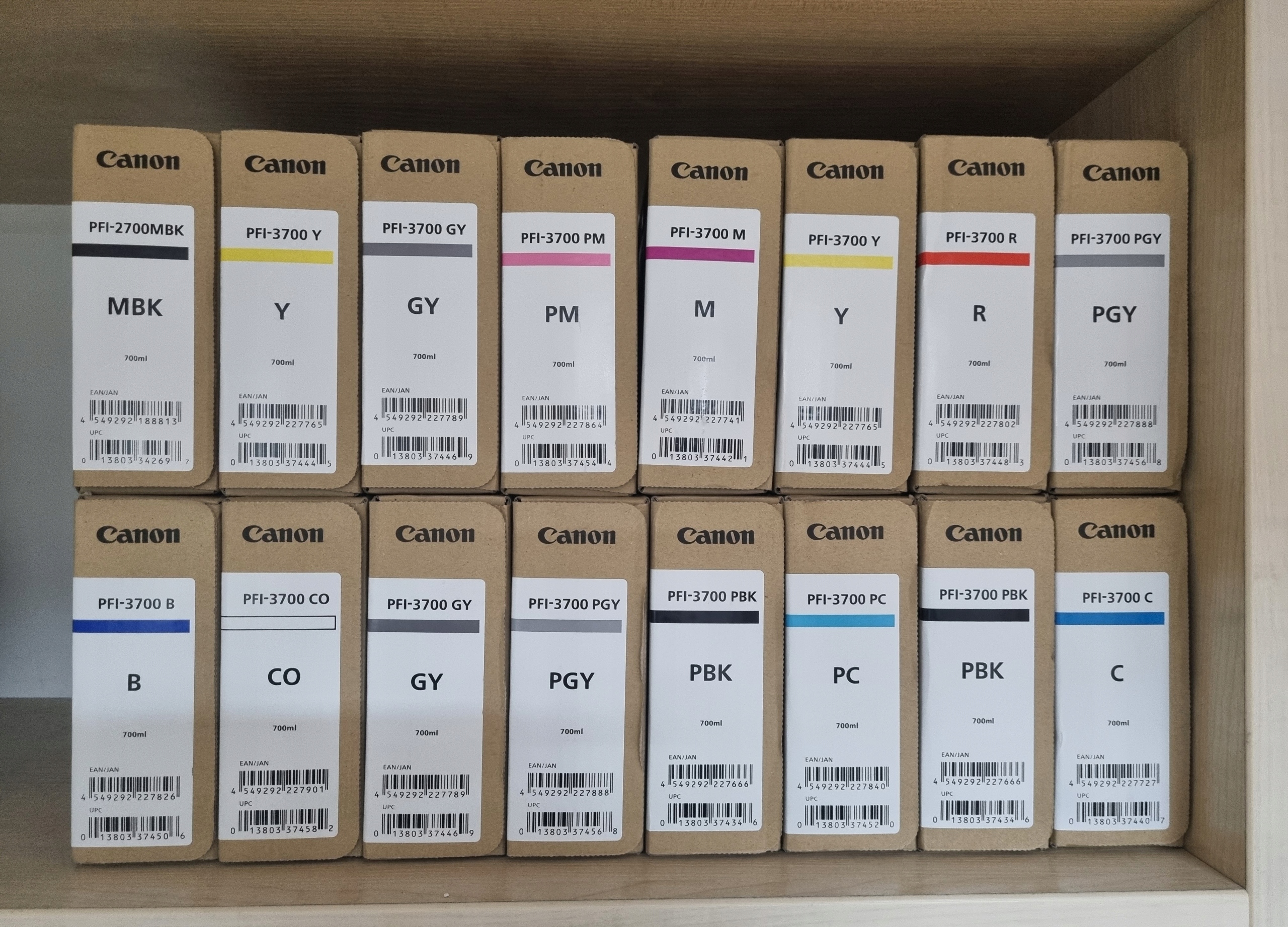 Atramentová náplň Canon PFI-3700CO |Chroma Optimizer 700 ml GP-4600 PR0-4600