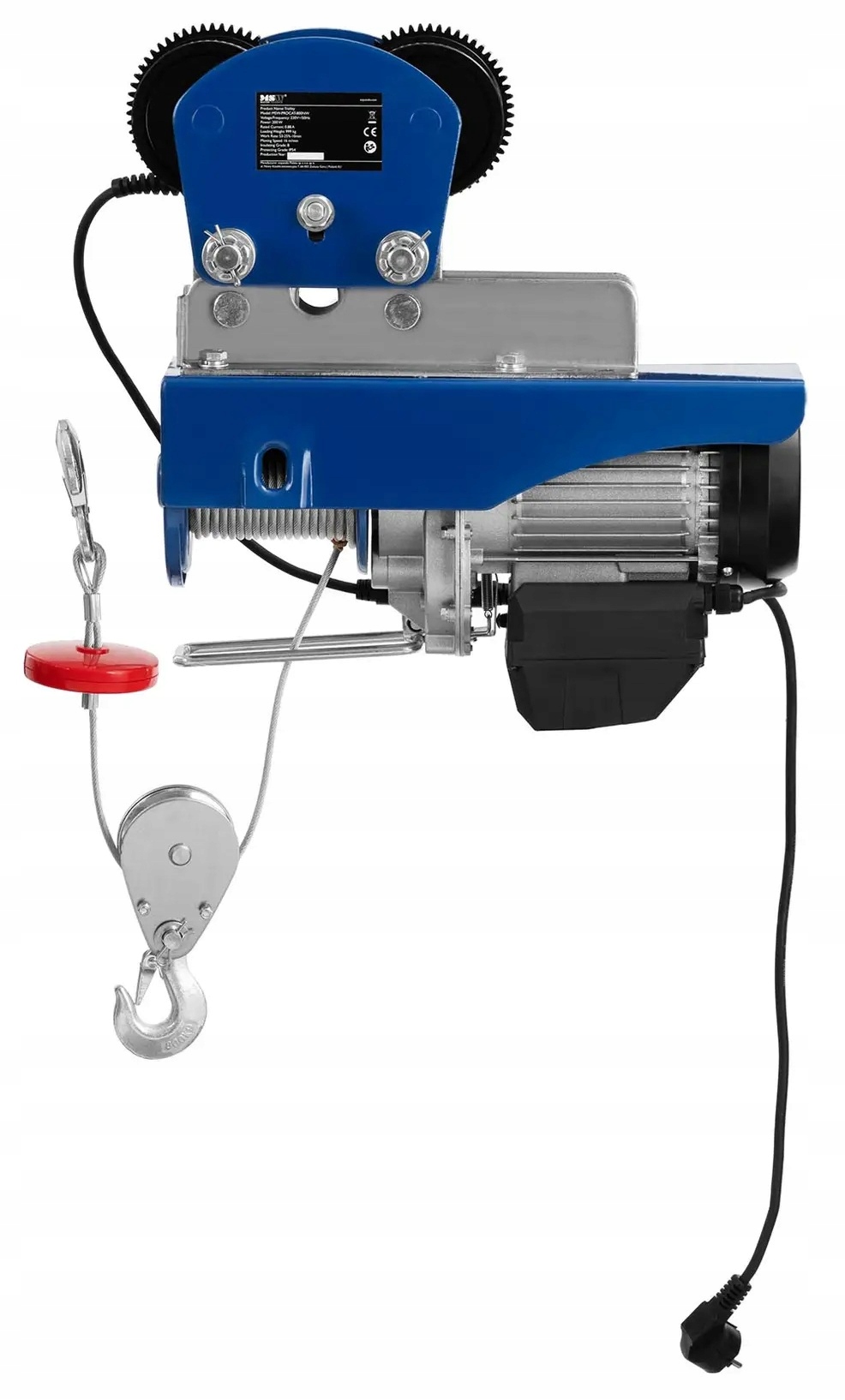 Wciągarka elektryczna linowa z suwnicą 800kg MSW MSW-PROCAT-800NW 10062134