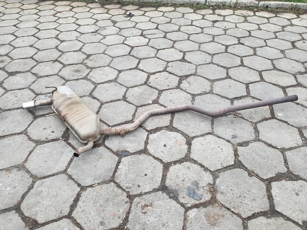 Opel Signum 07r 3.0 cdti глушитель выхлопных газов