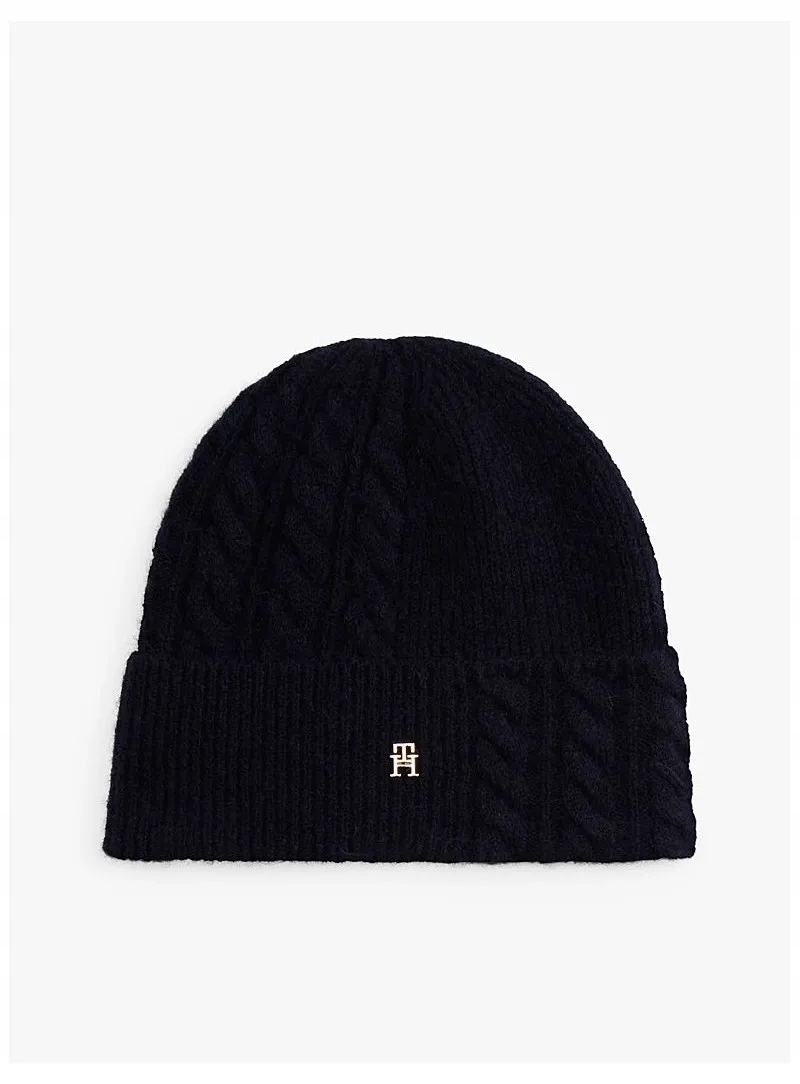 Čepice Tommy Hilfiger Th Elevated Chic Flu AW0AW17784 DW6