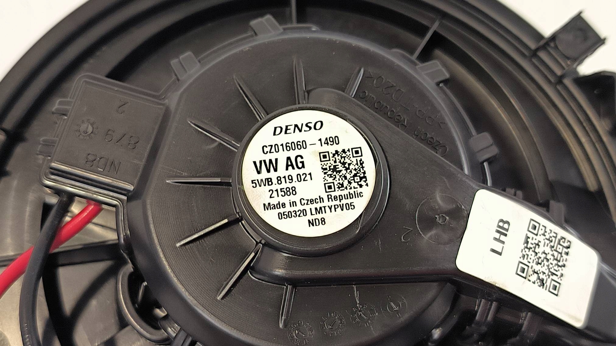 fan cab 5WB819021 VOLKSWAGEN PASSAT B8