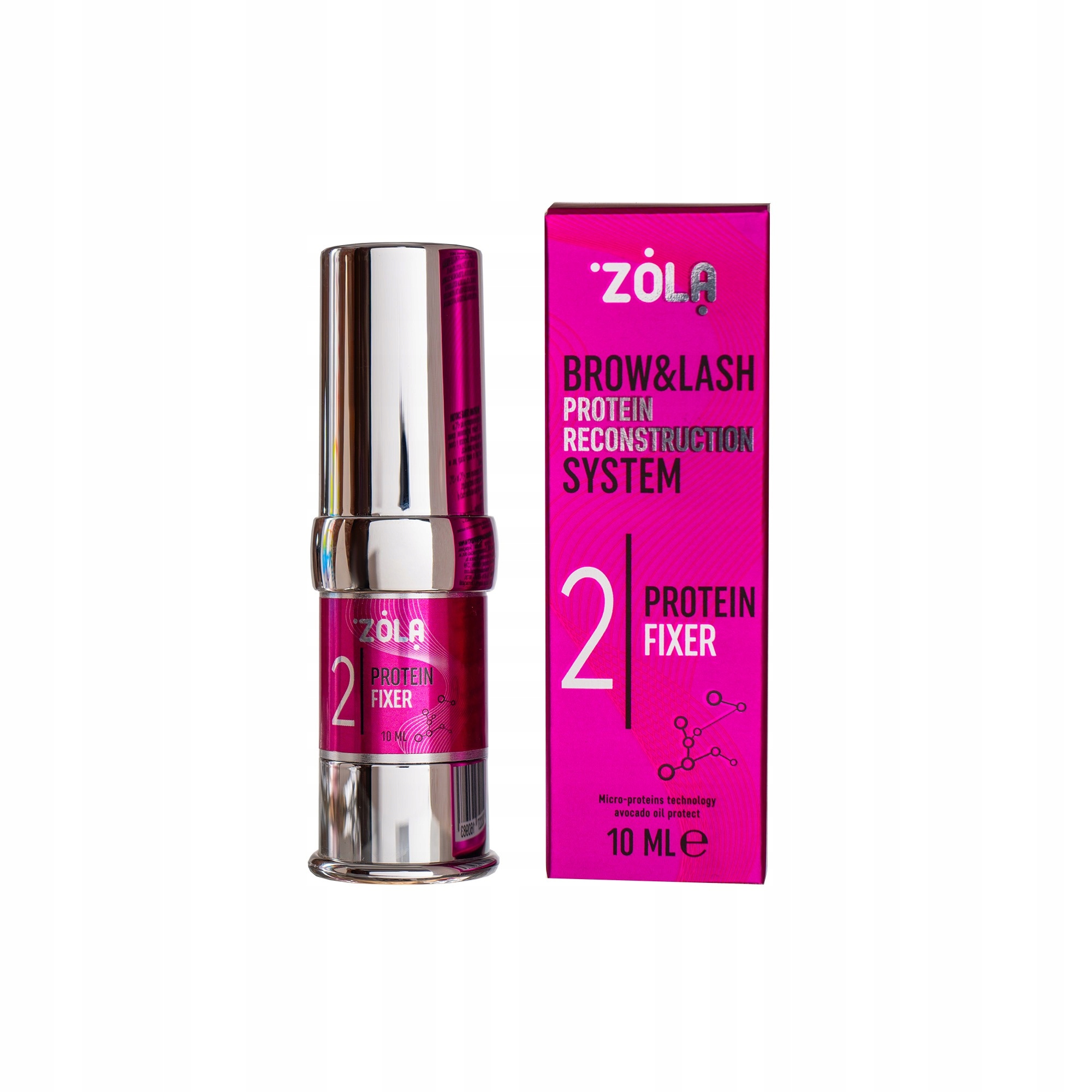 Zola Brow&Lash Protein Reconstruction System 02 Protein Fixer Proteinový fixátor pro rekonstrukci obočí a řas